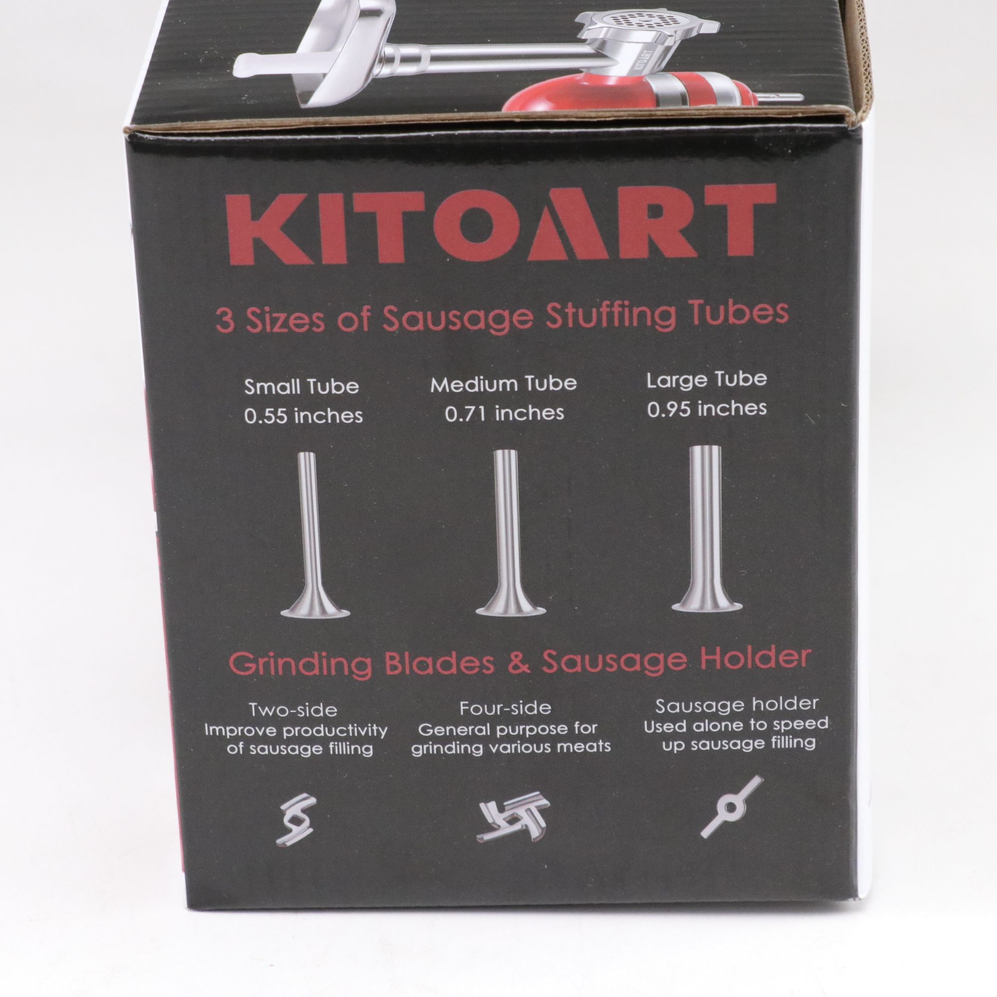 KitchenAid Ice Cream Maker and KitoArt Food Grinder Attachments for Stand Mixer