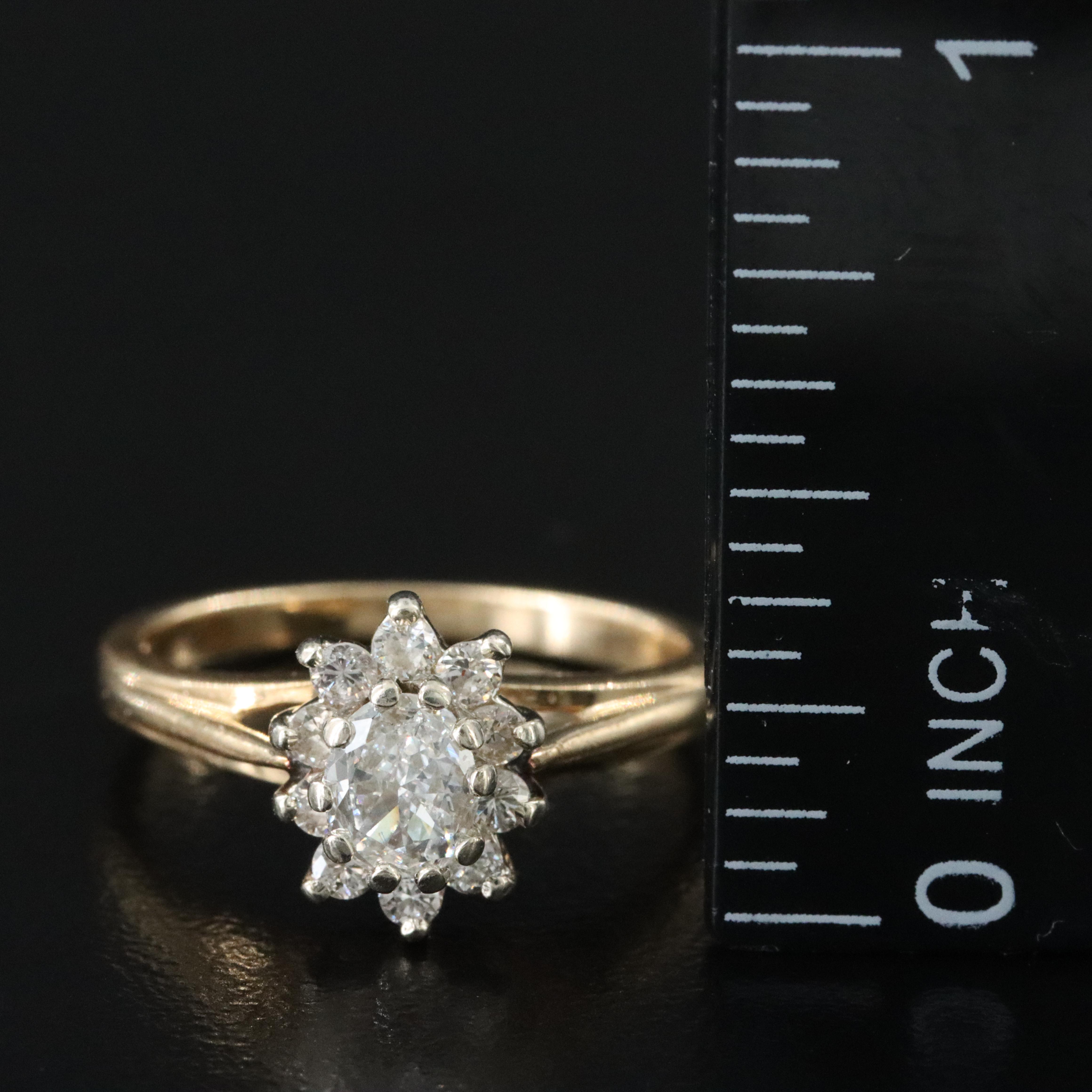 14K 0.54 CTW Diamond Ring