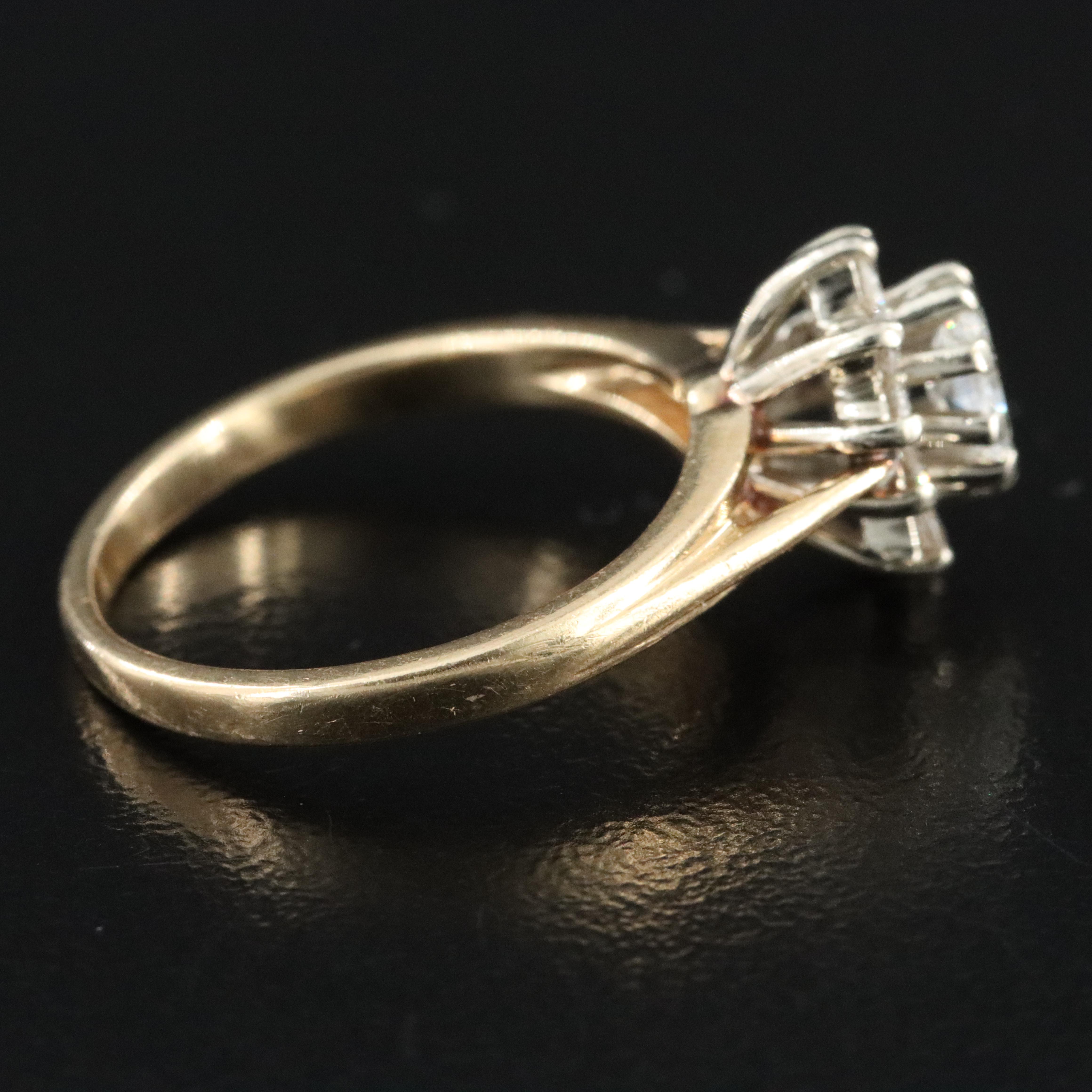 14K 0.54 CTW Diamond Ring