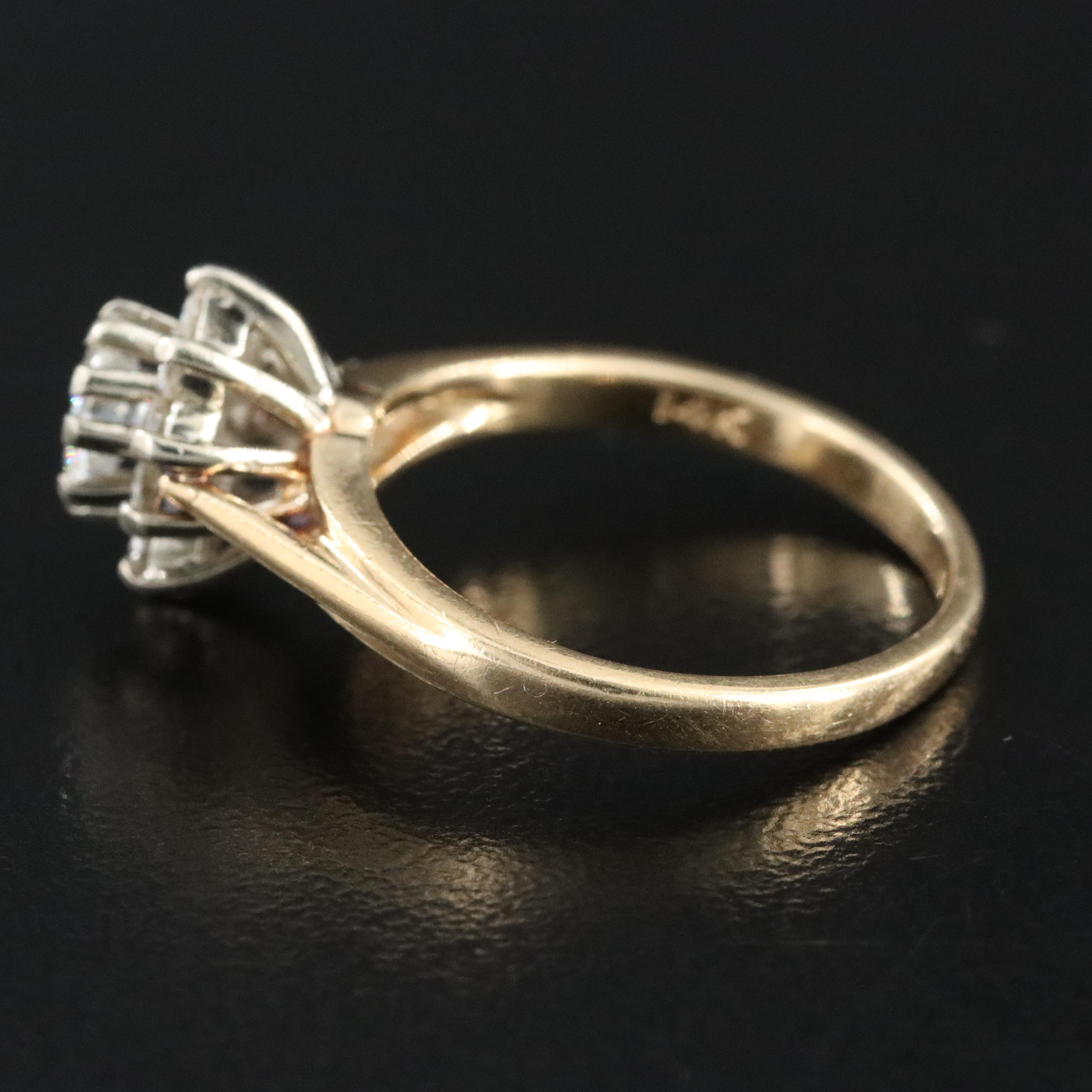 14K 0.54 CTW Diamond Ring