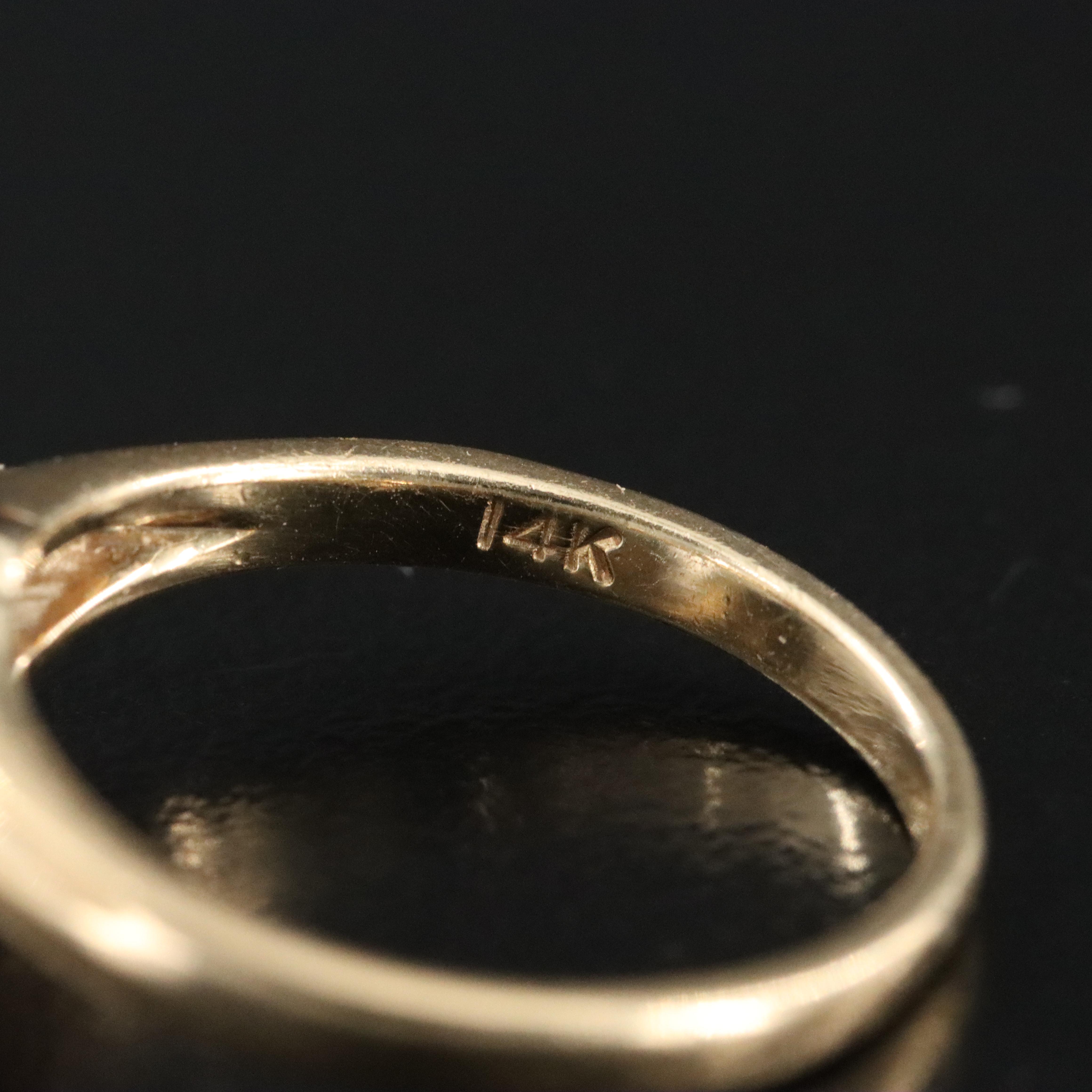 14K 0.54 CTW Diamond Ring