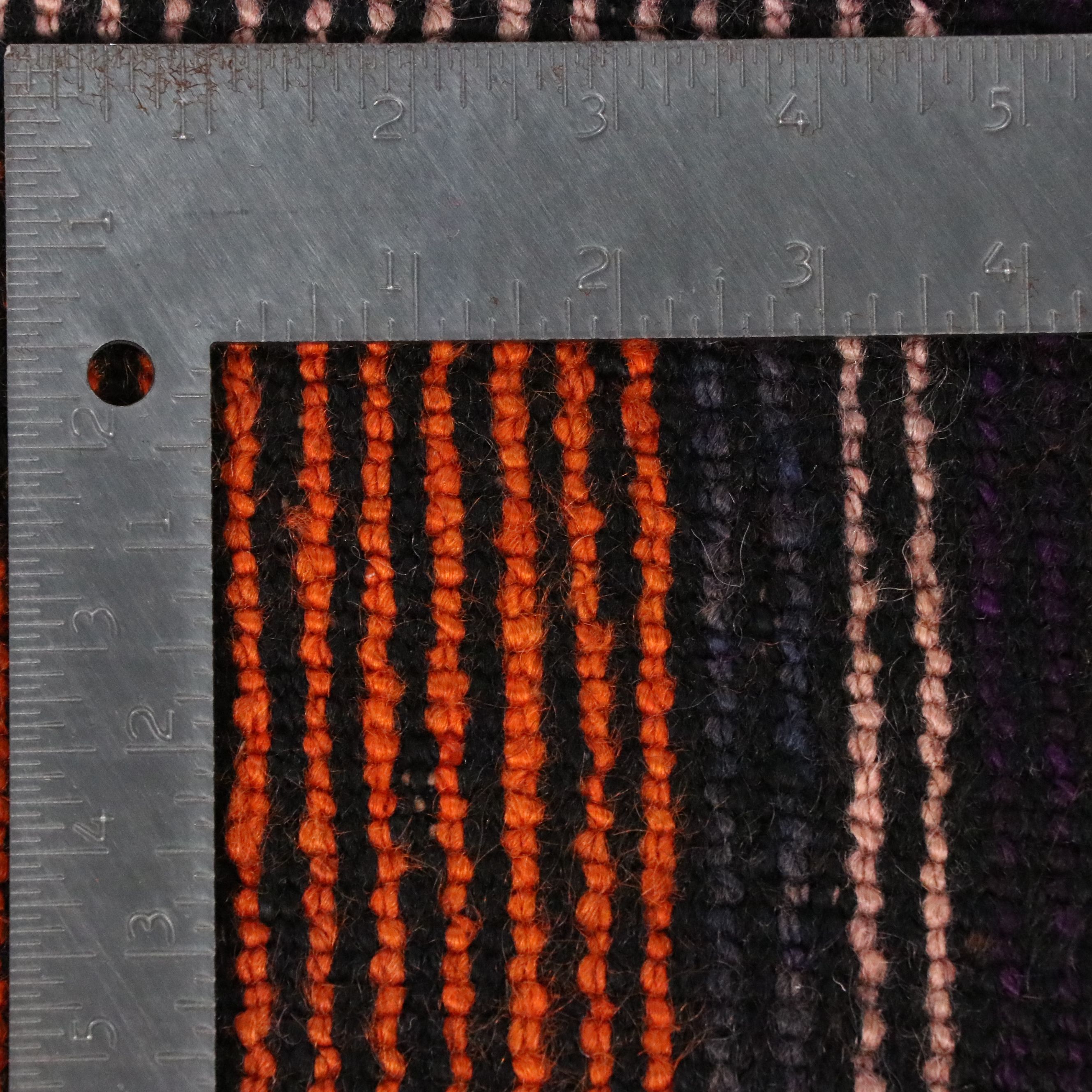 3'11 x 11'6 Hand-Knotted Moroccan Berber Long Rug