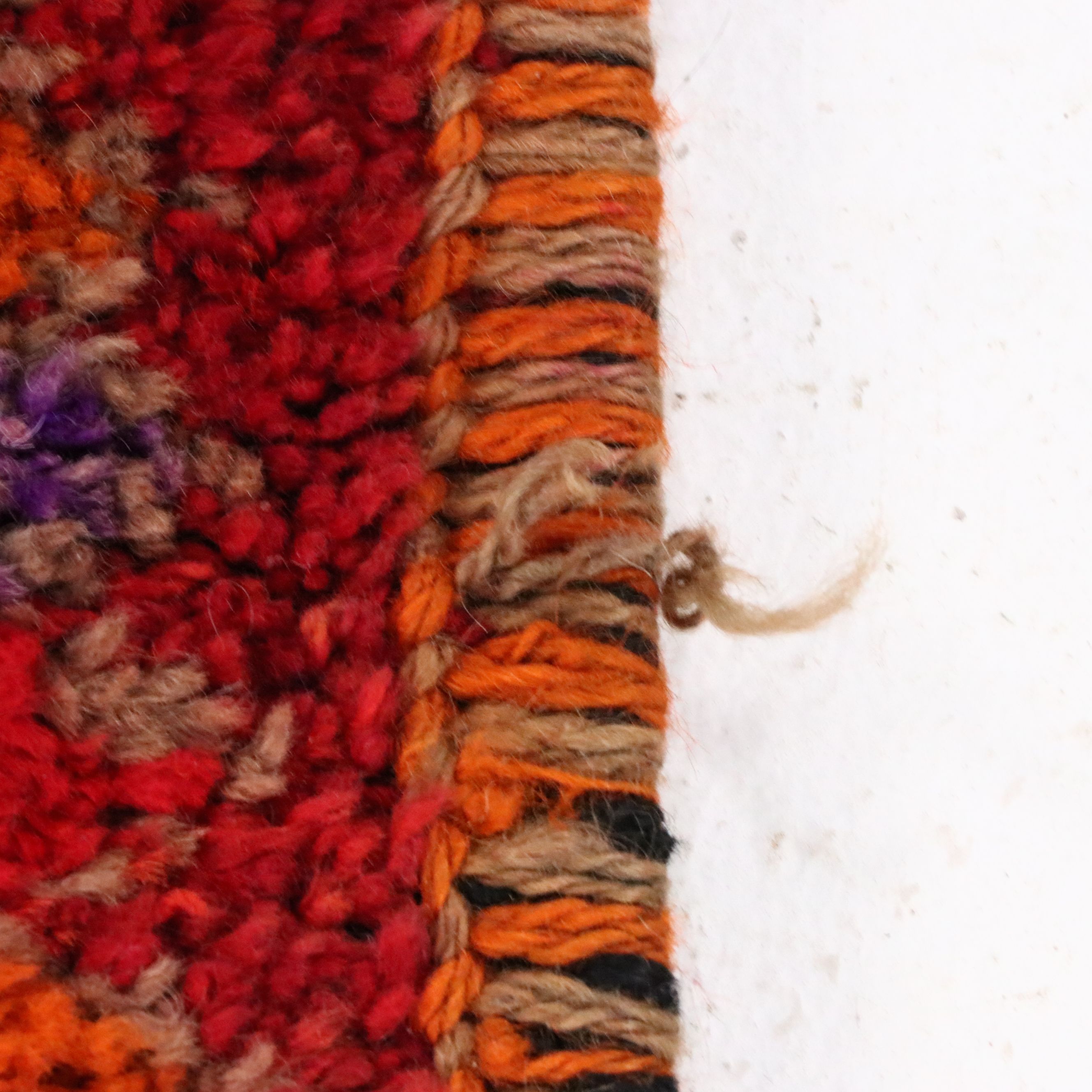 3'11 x 11'6 Hand-Knotted Moroccan Berber Long Rug