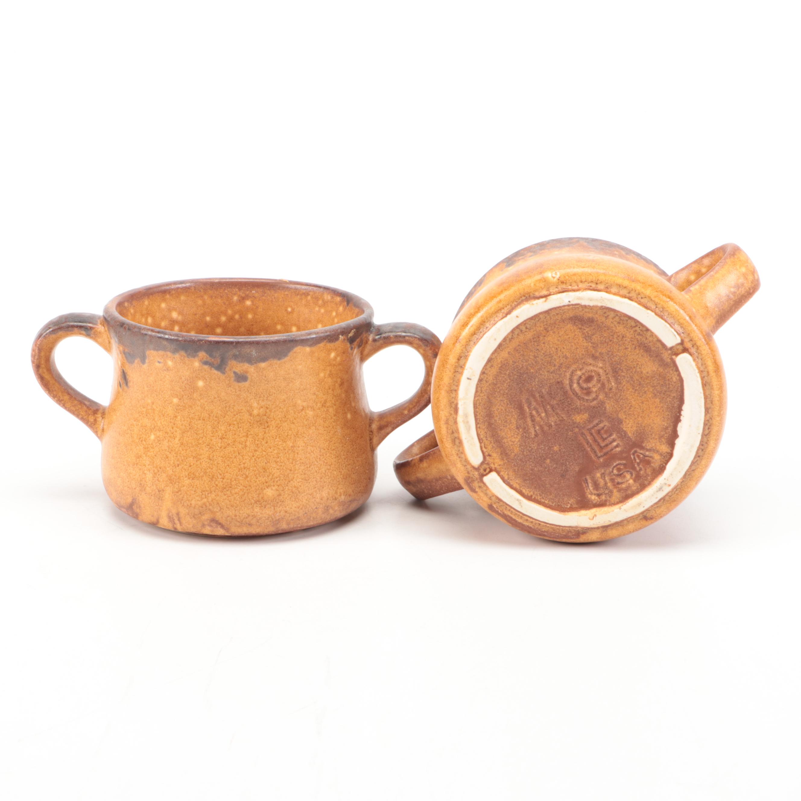 McCoy Pottery "Canyon" Southwestern Inspired Dinnerware, Mid to Late 20th C.