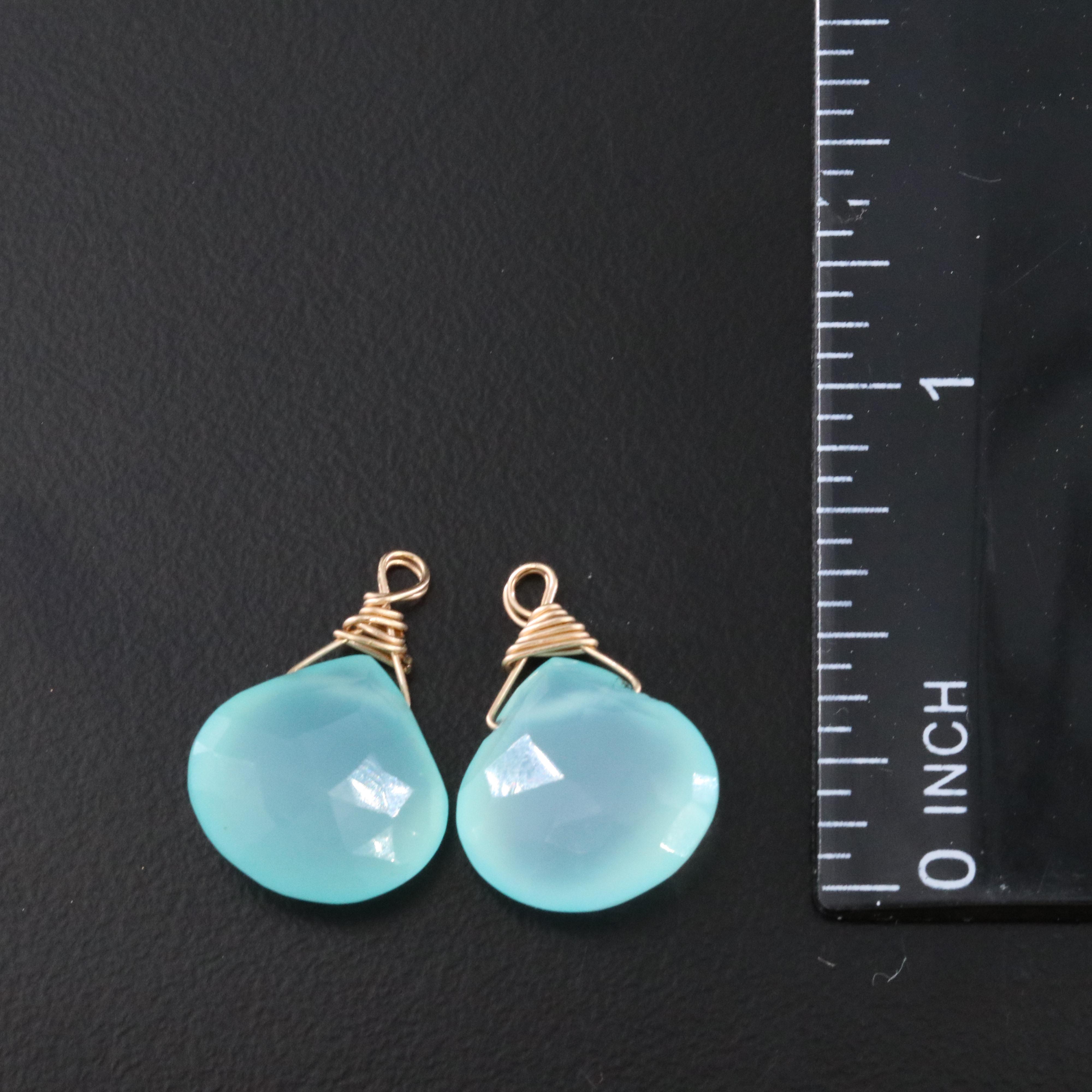 Earring Collection Featuring Sterling, Gold-Filled, Turquoise and Chalcedony