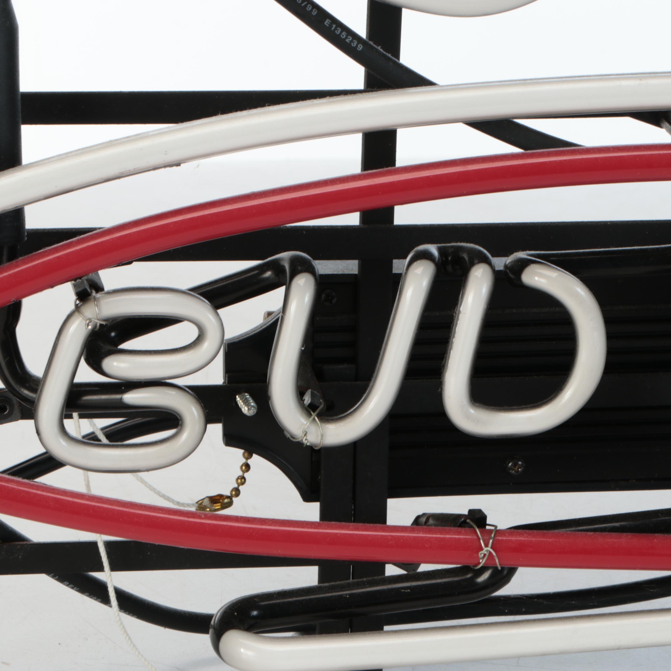 Bud Light Tiger Neon Sign