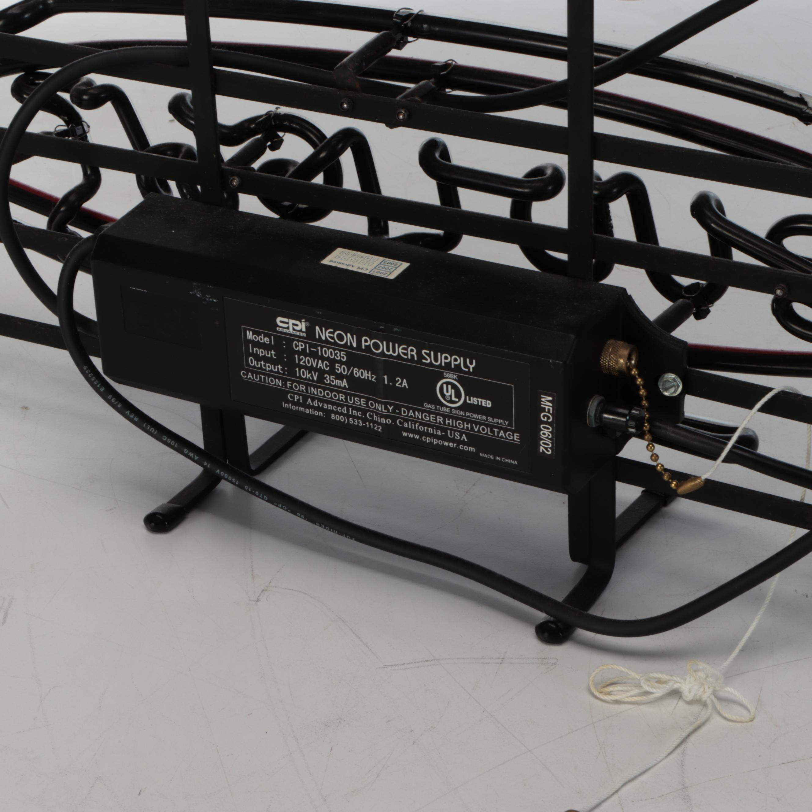 Bud Light Tiger Neon Sign