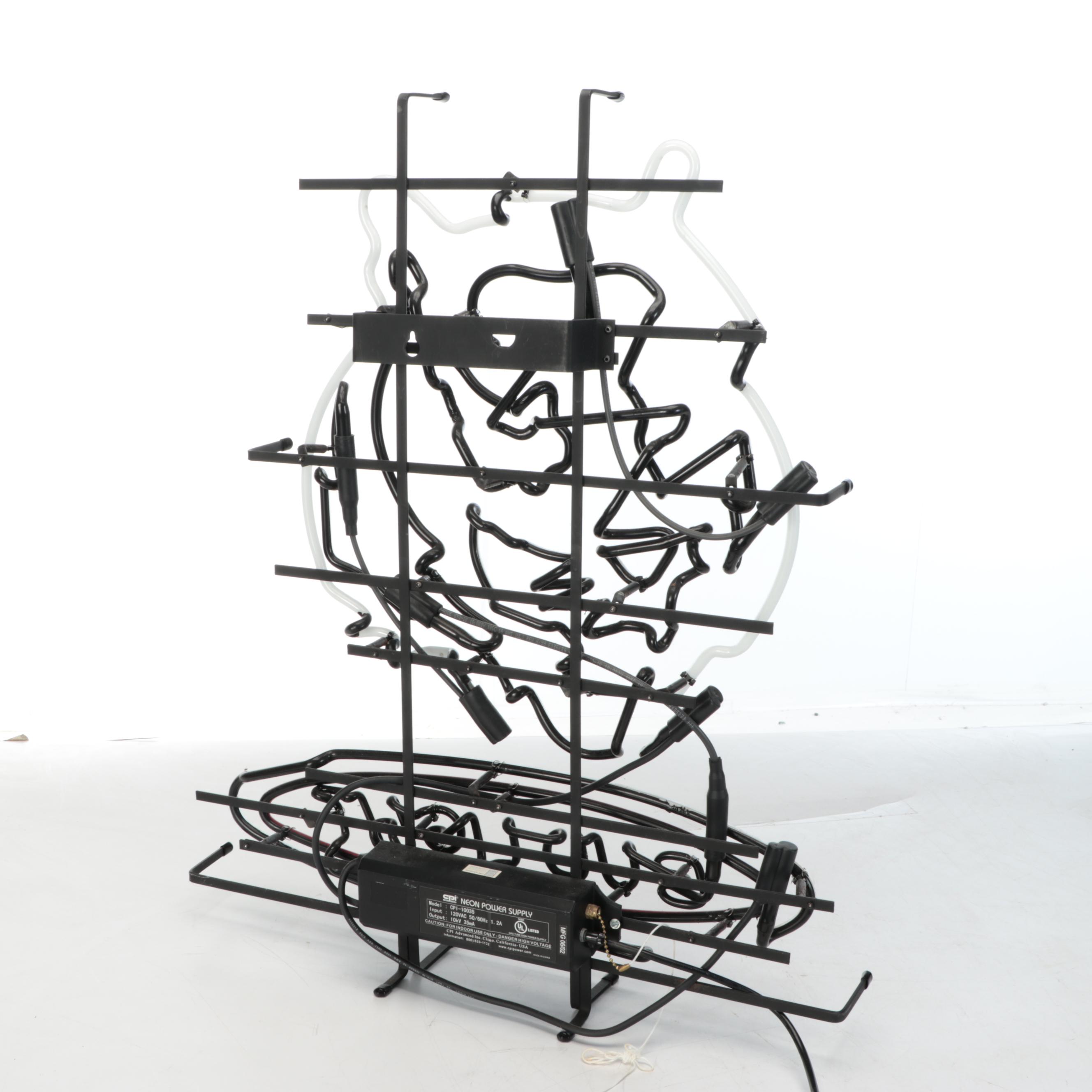 Bud Light Tiger Neon Sign