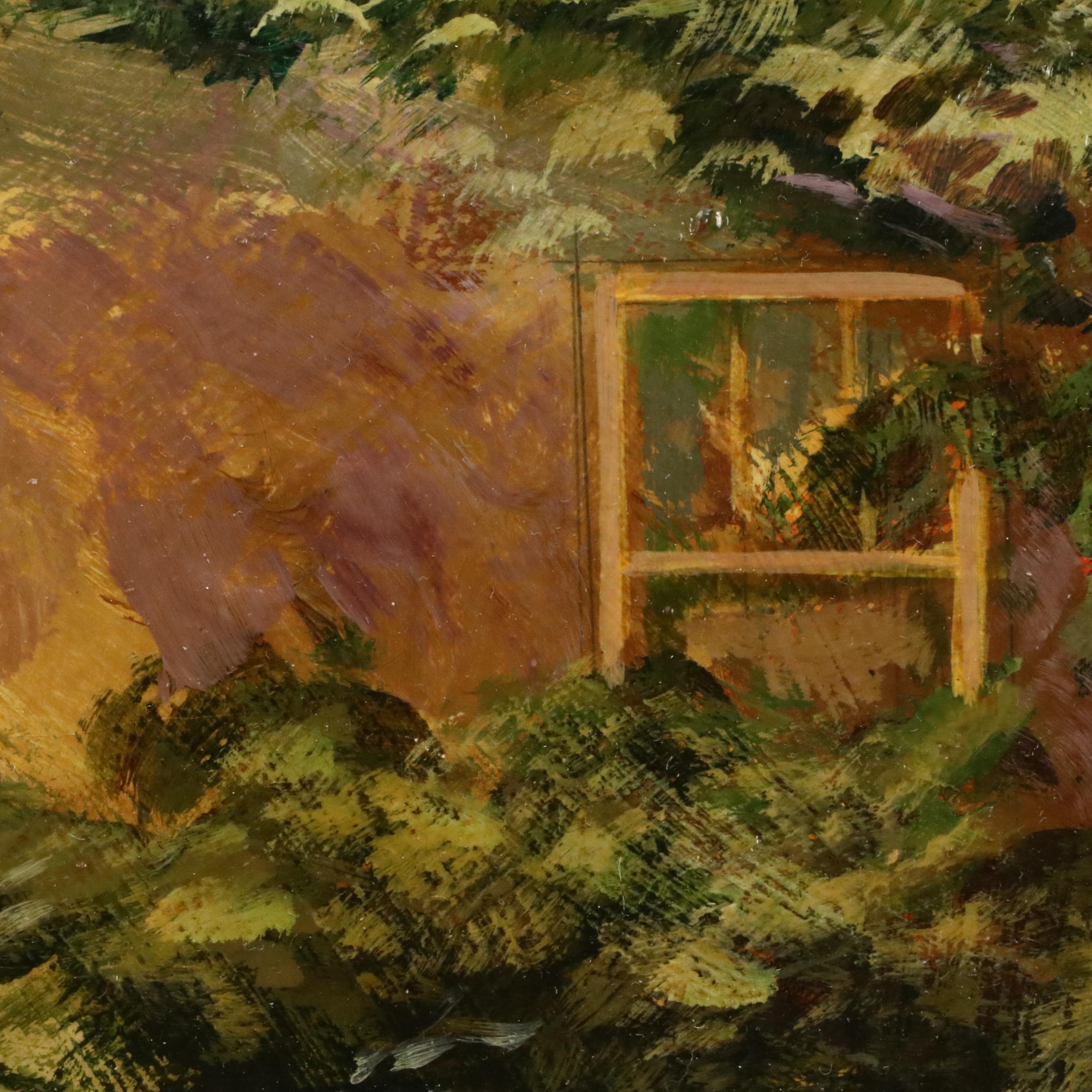 Lee Dubin American Dream Genre Oil Painting, 21st Century