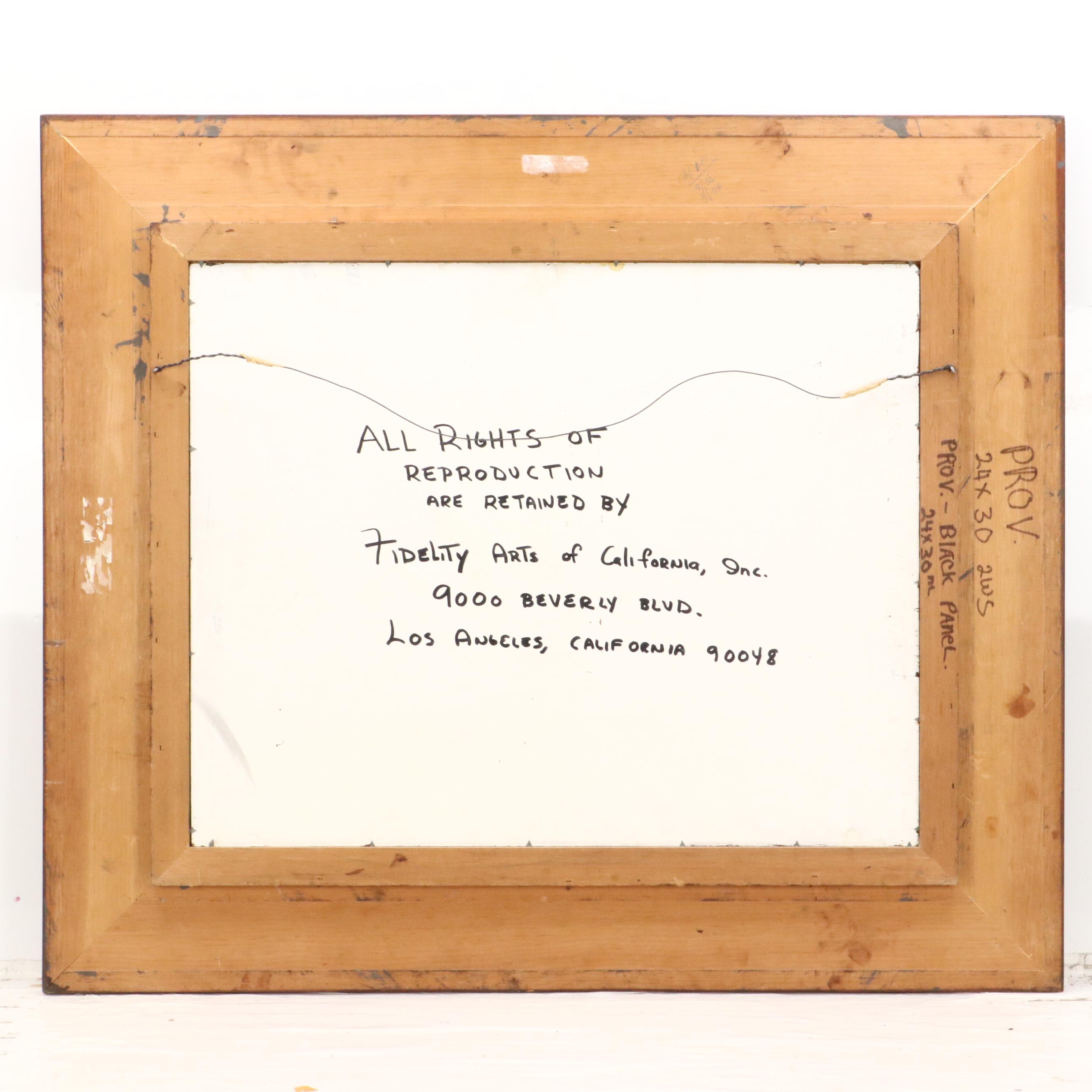 Lee Dubin American Dream Genre Oil Painting, 21st Century