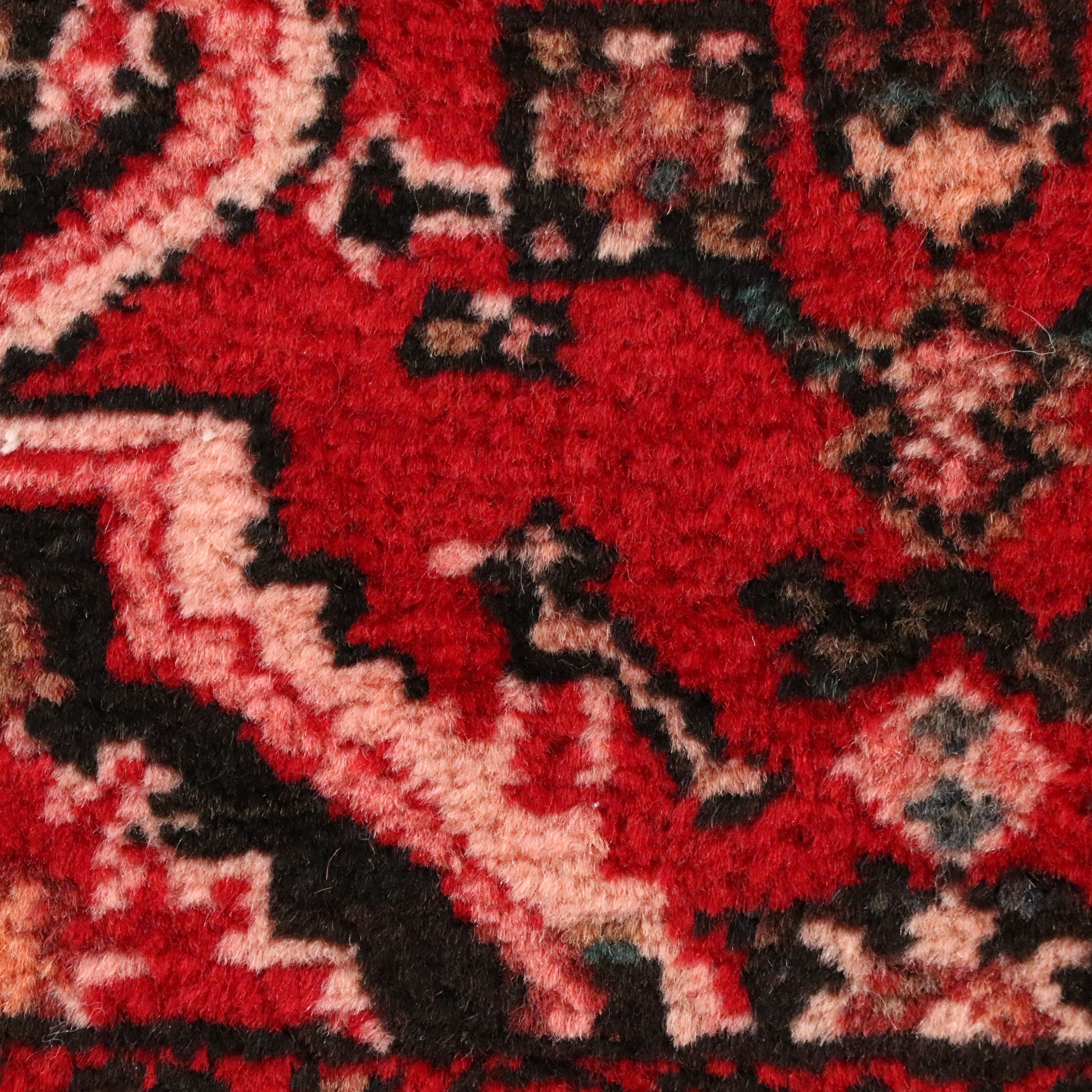 3'8 x 13'3 Hand-Knotted Persian Hamadan Long Rug