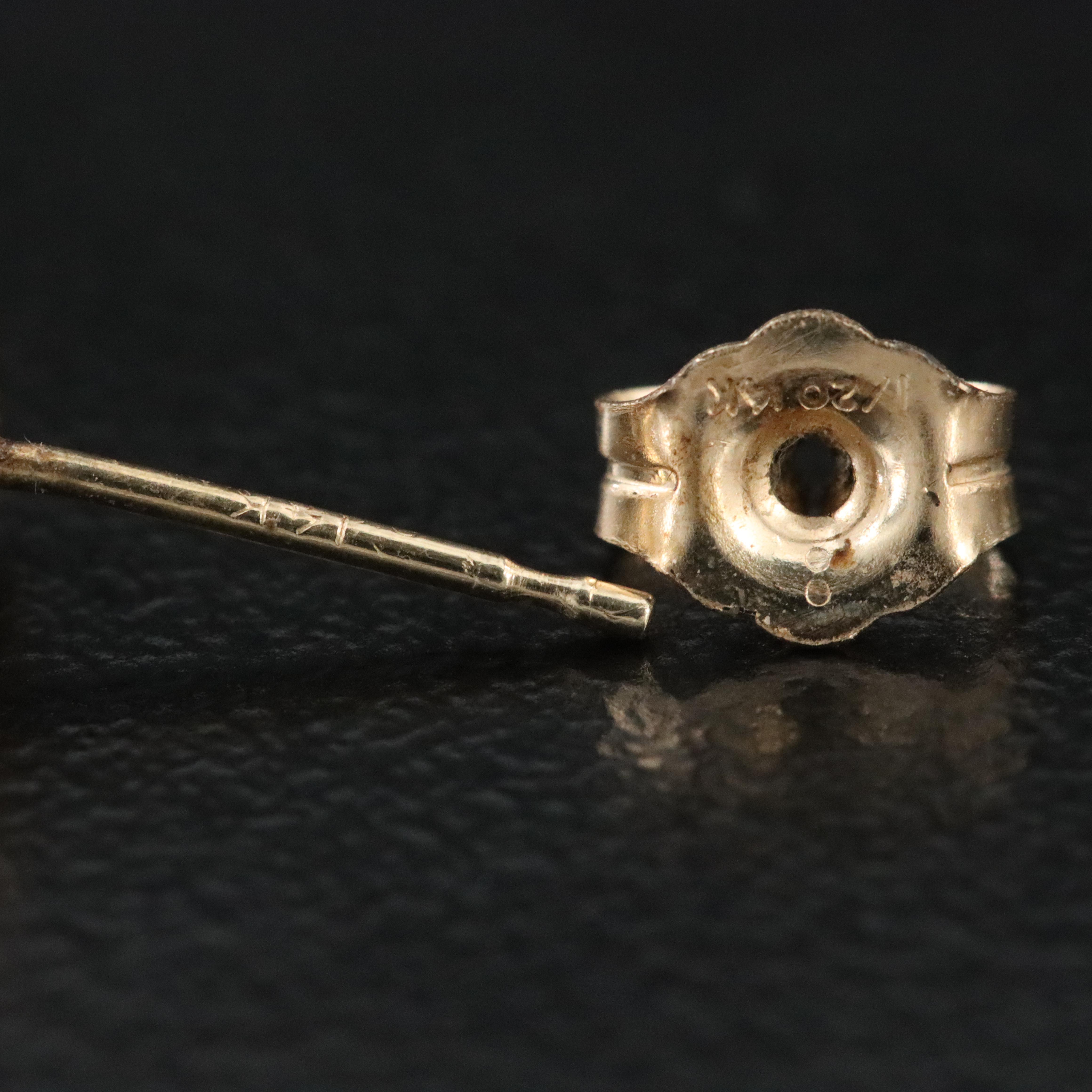 14K Sapphire, Ruby, and Emerald Earrings