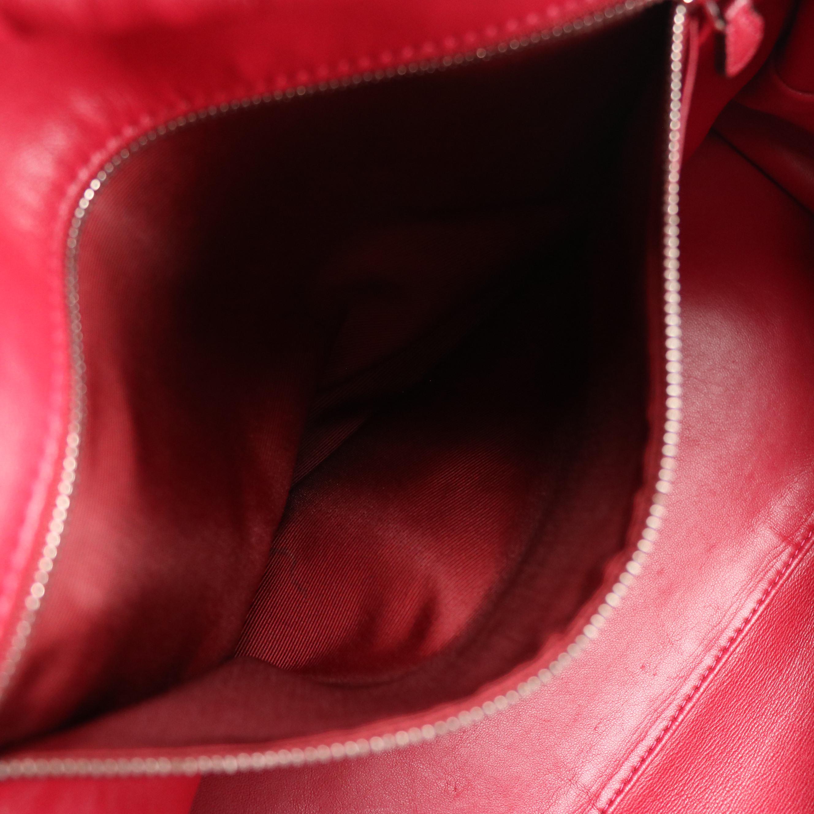 Loewe Amazona 36 Anagram Handbag in Grained Calfskin Leather