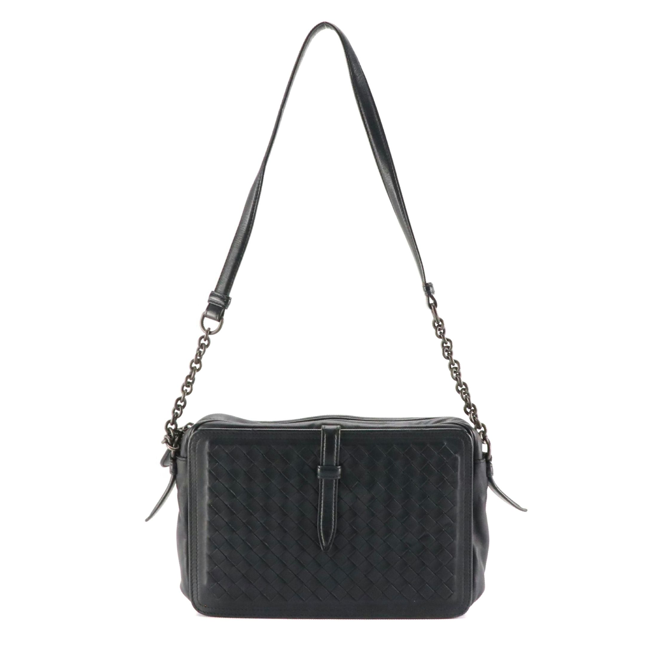 Bottega Veneta Intrecciato Leather Shoulder Bag