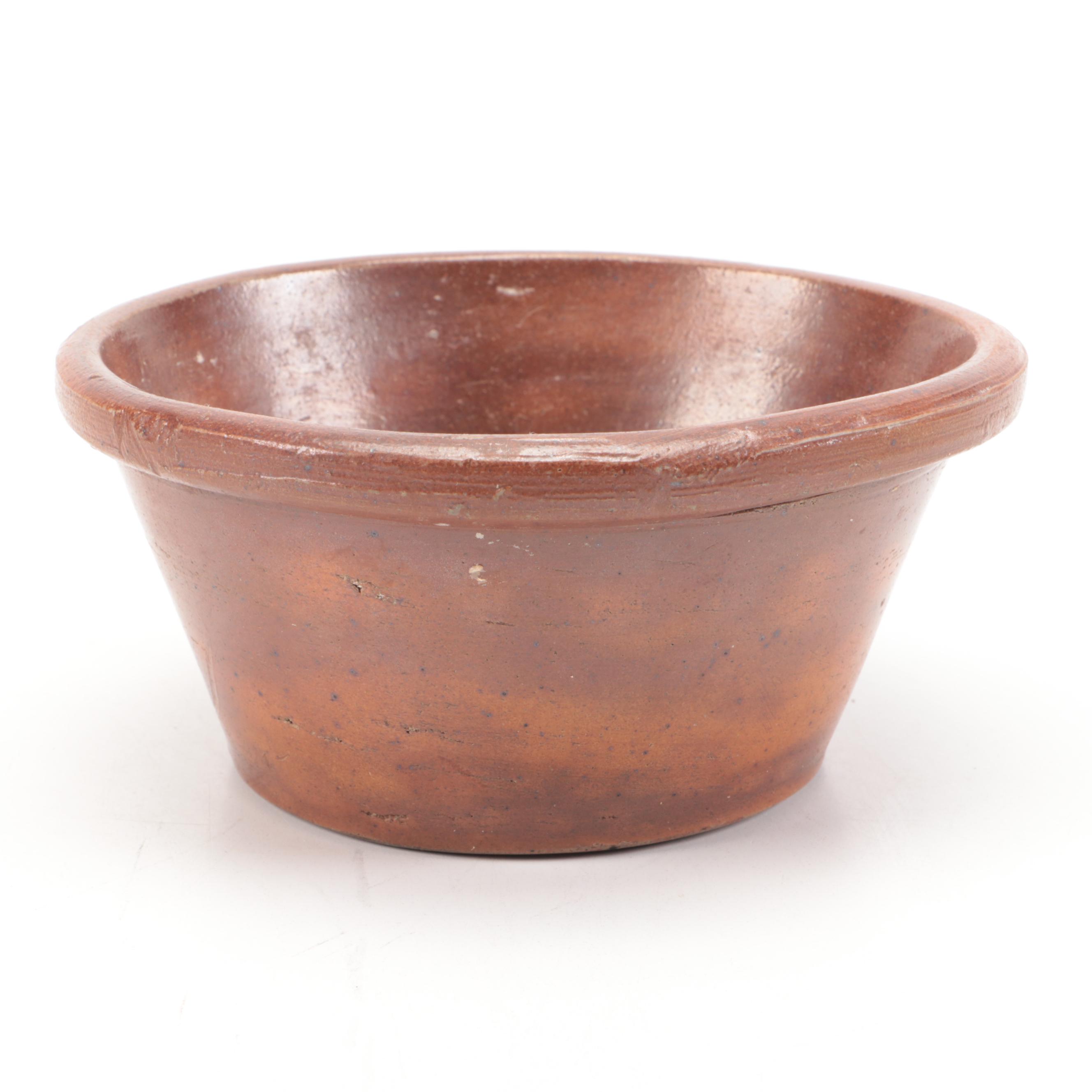 Red Wing Four Gallon Crock with Cobalt Bee Sting Design and Stoneware