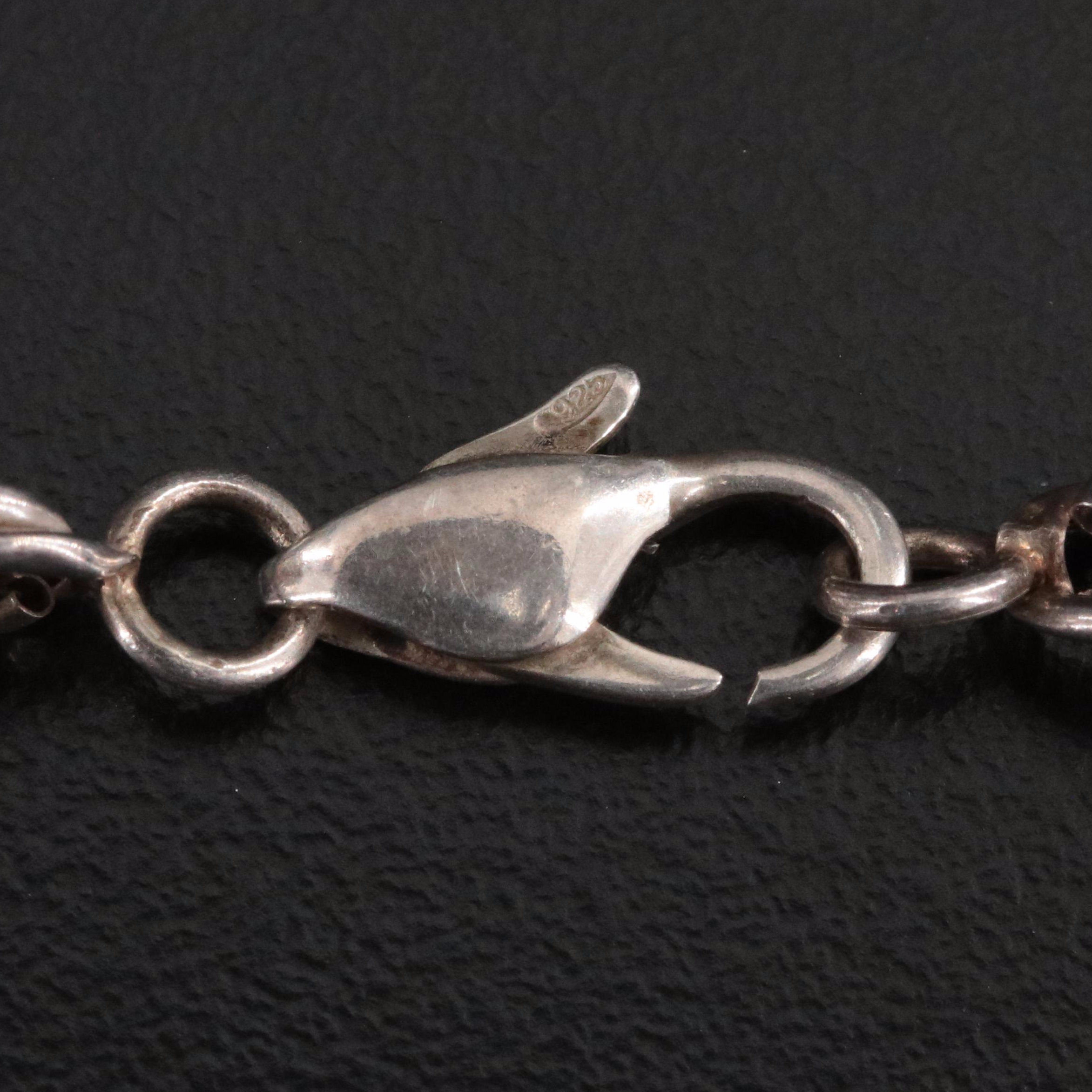 Sterling Rope Chain Necklace