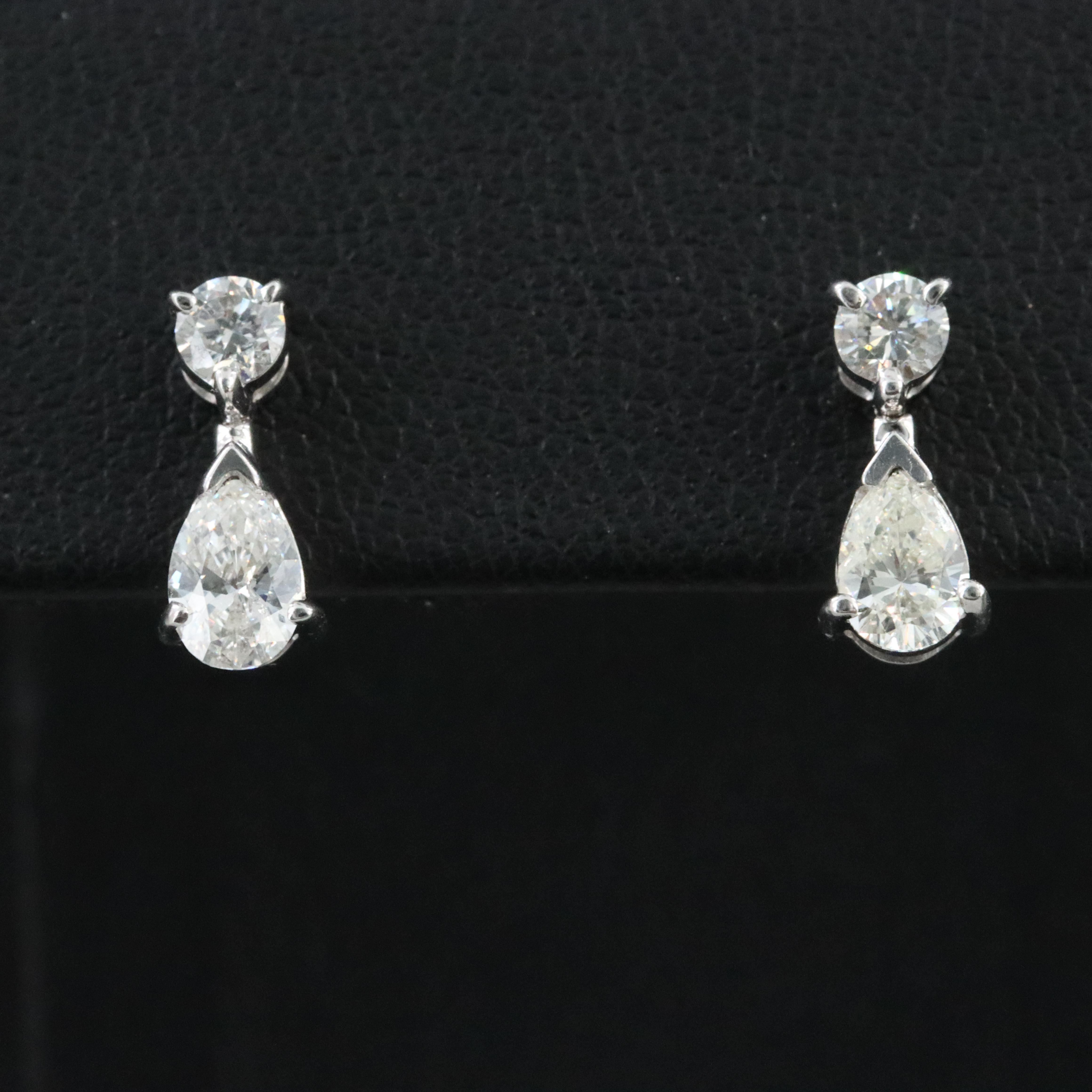 14K 1.04 CTW Diamond Earrings