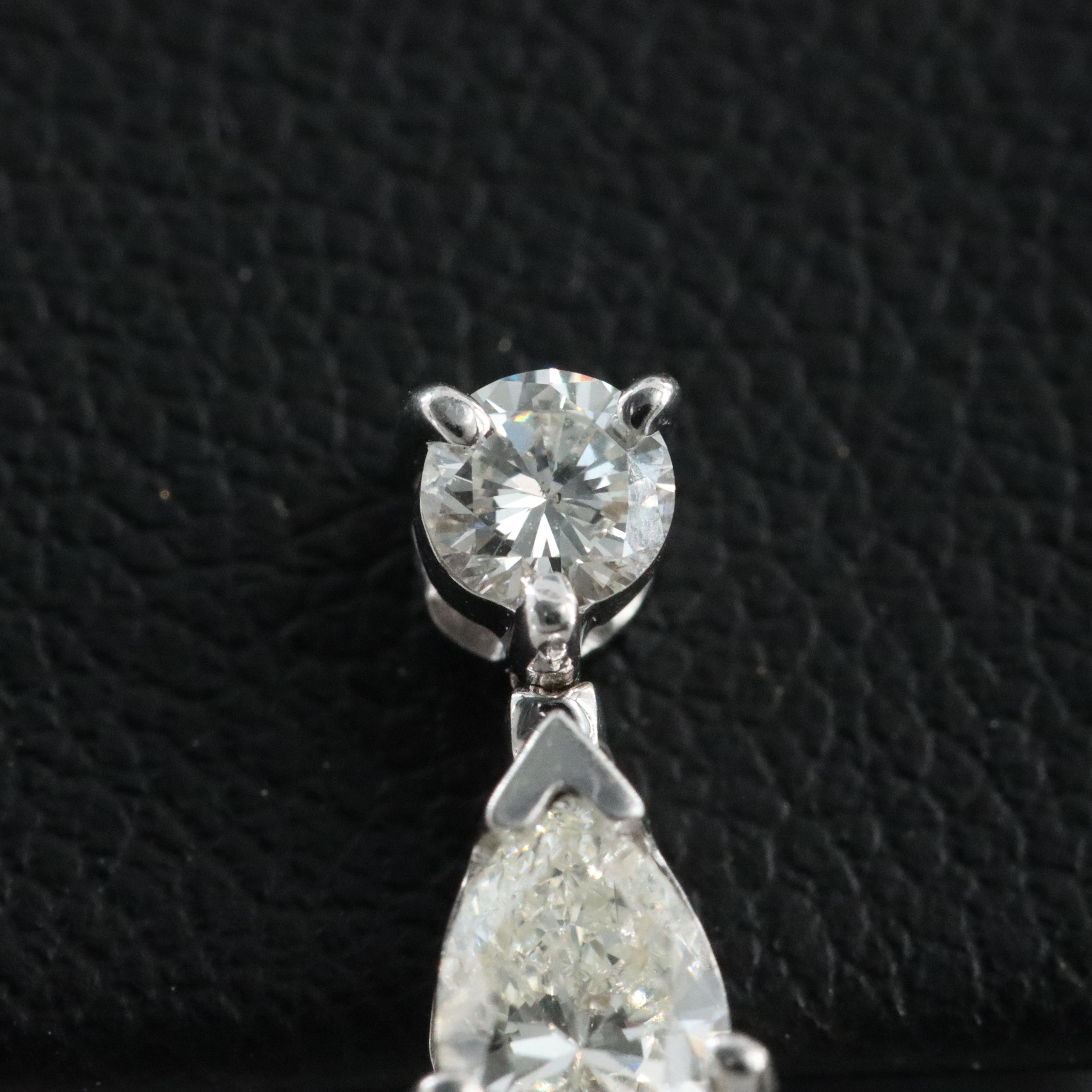 14K 1.04 CTW Diamond Earrings