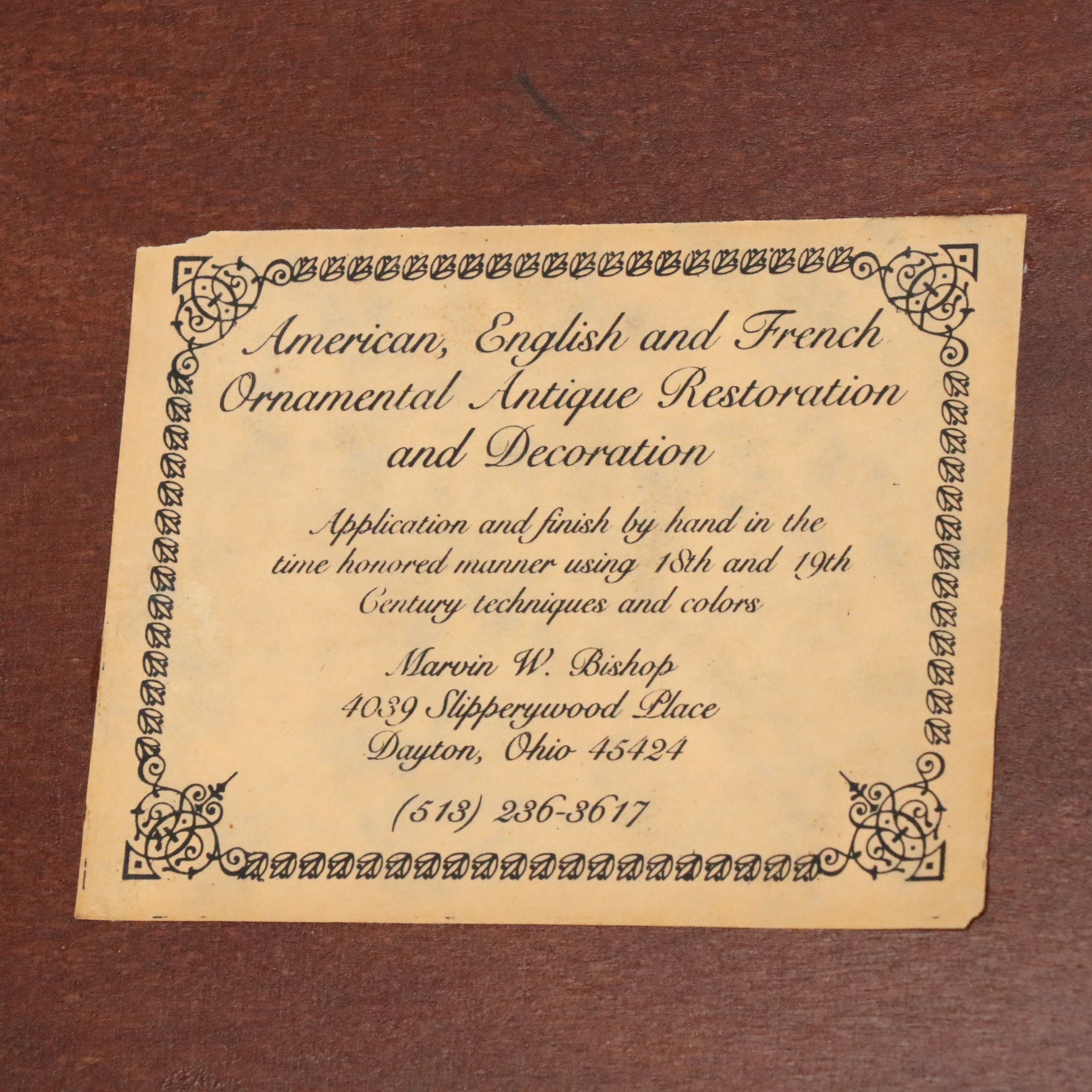 Regency Style Stencil-Decorated and Parcel-Painted Wood Stand, 20th Century