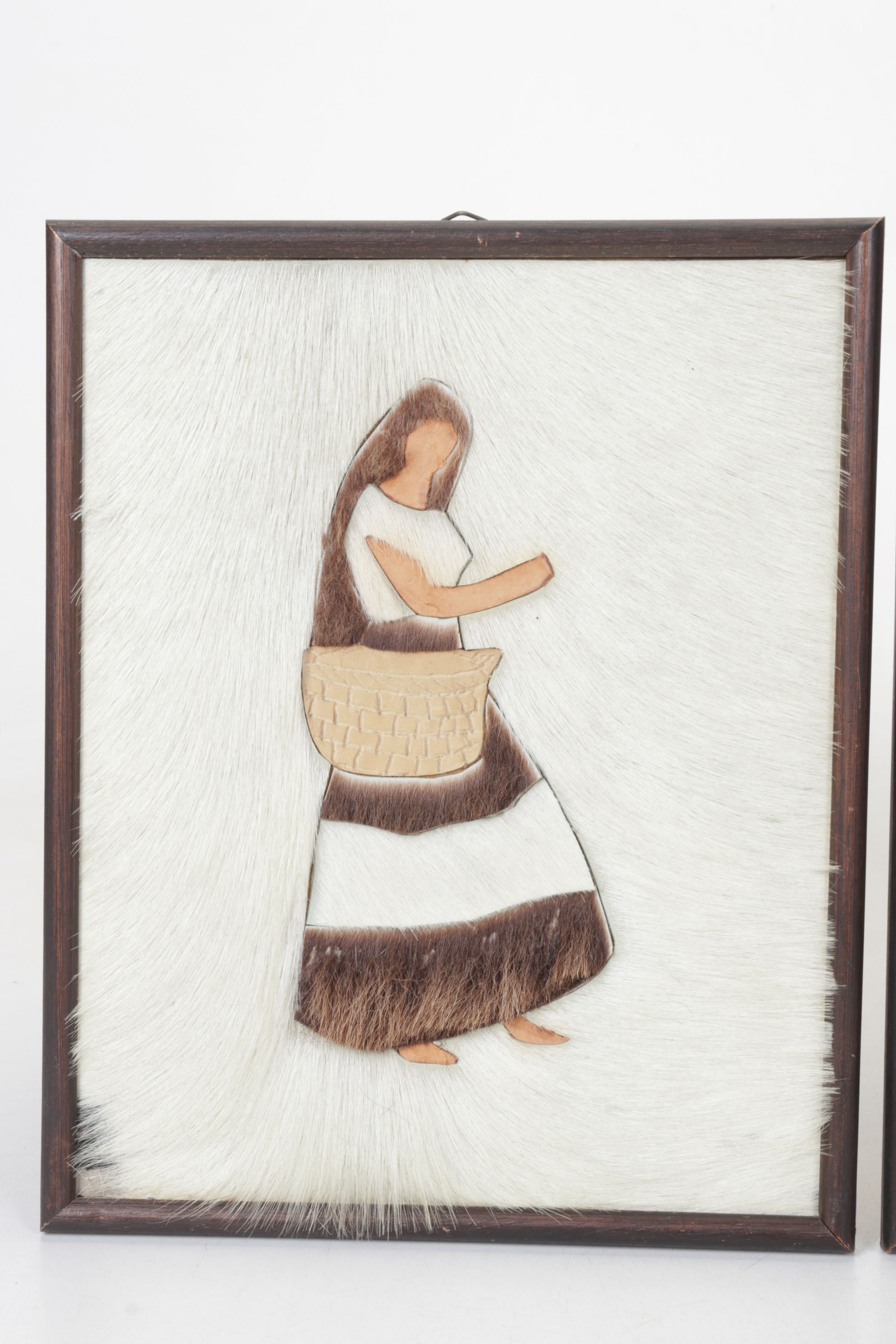 Costa Rican Animal Fur Folk Art Panels