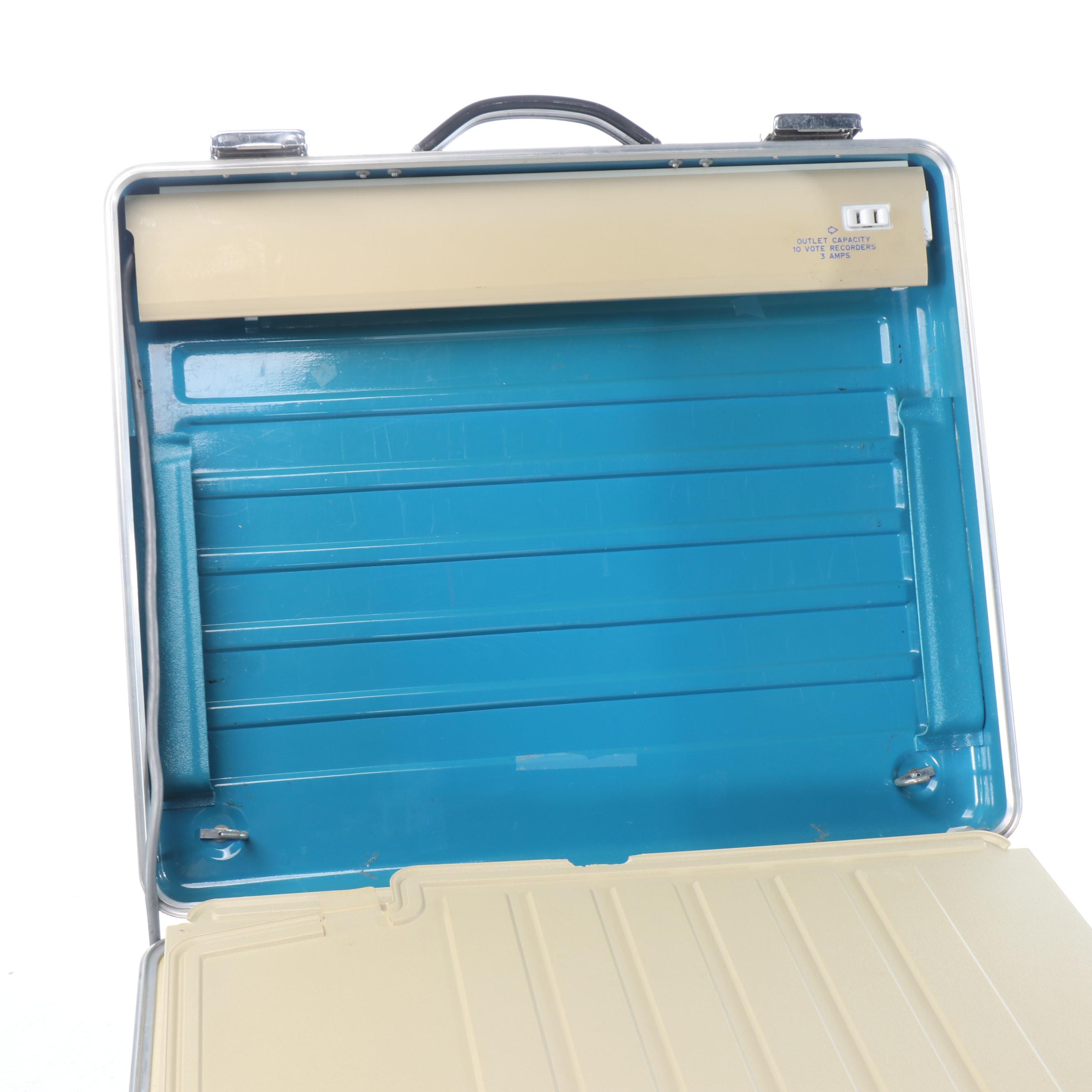 Dayton Legal Blank, Inc. Folding Electronic Voting Machine