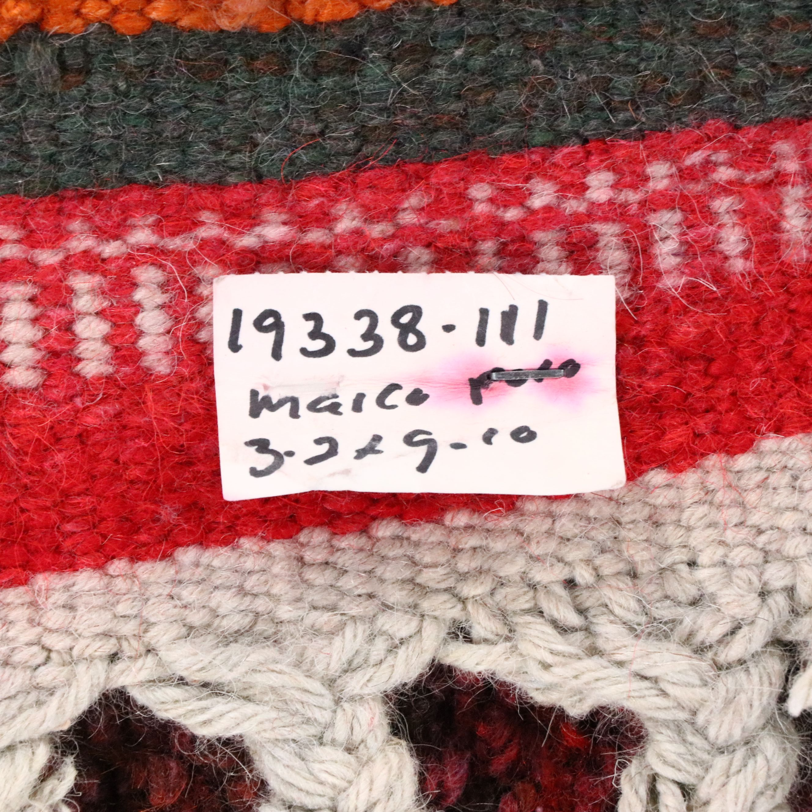 3'2 x 10'2 Hand-Knotted Moroccan Berber Long Rug