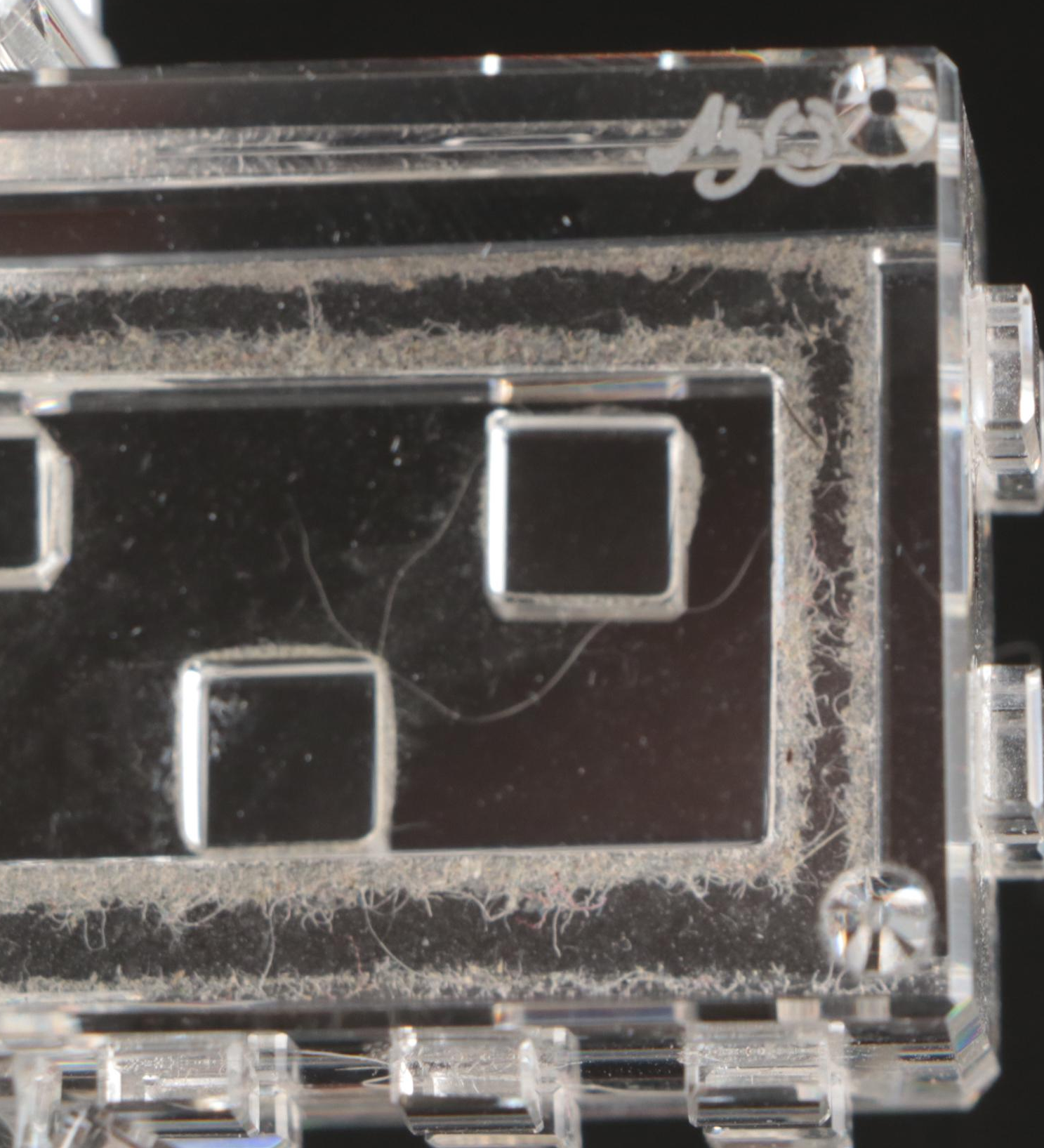 Crystal World "White House" and "U.S. Capital Building" Figurines