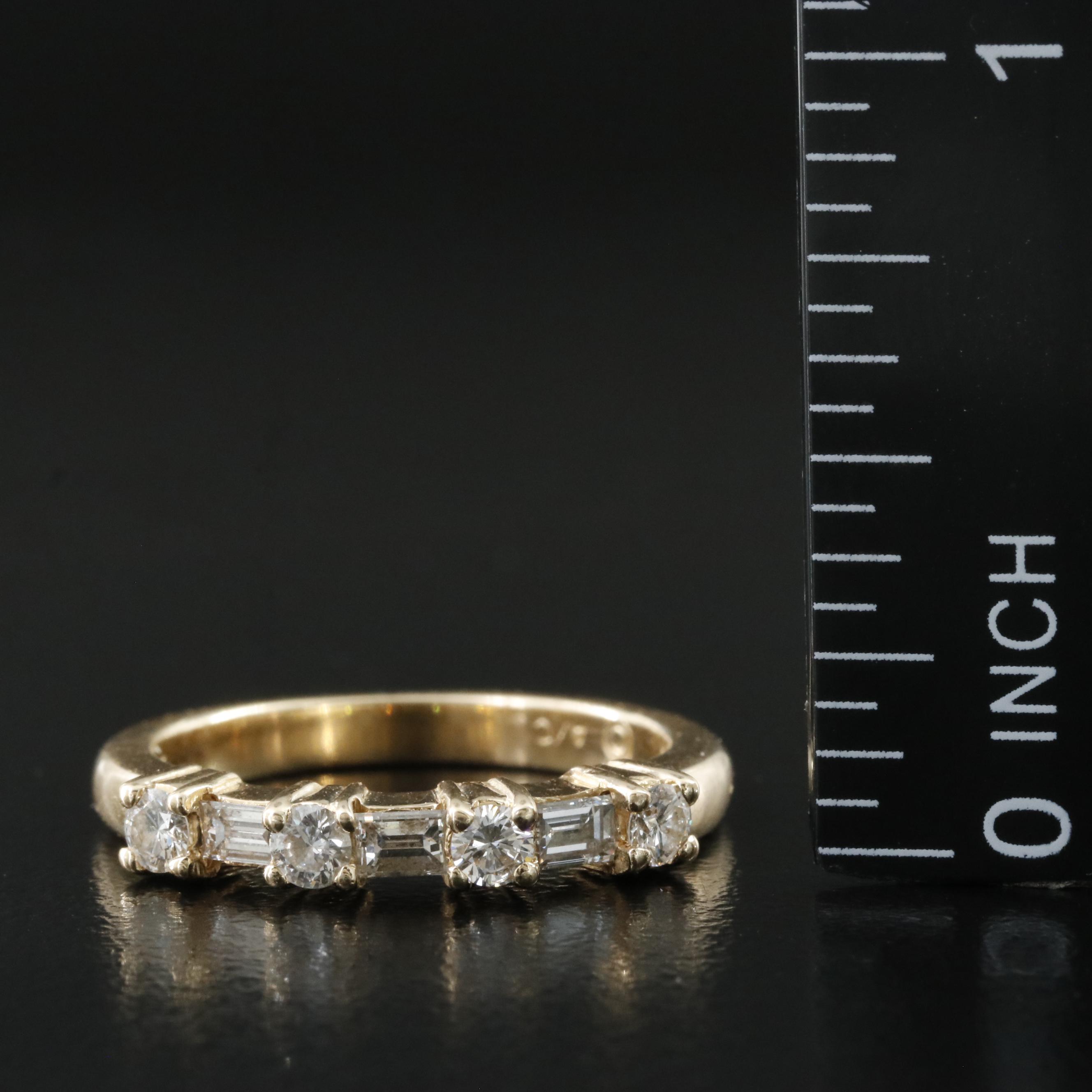 14K 0.46 CTW Diamond Ring