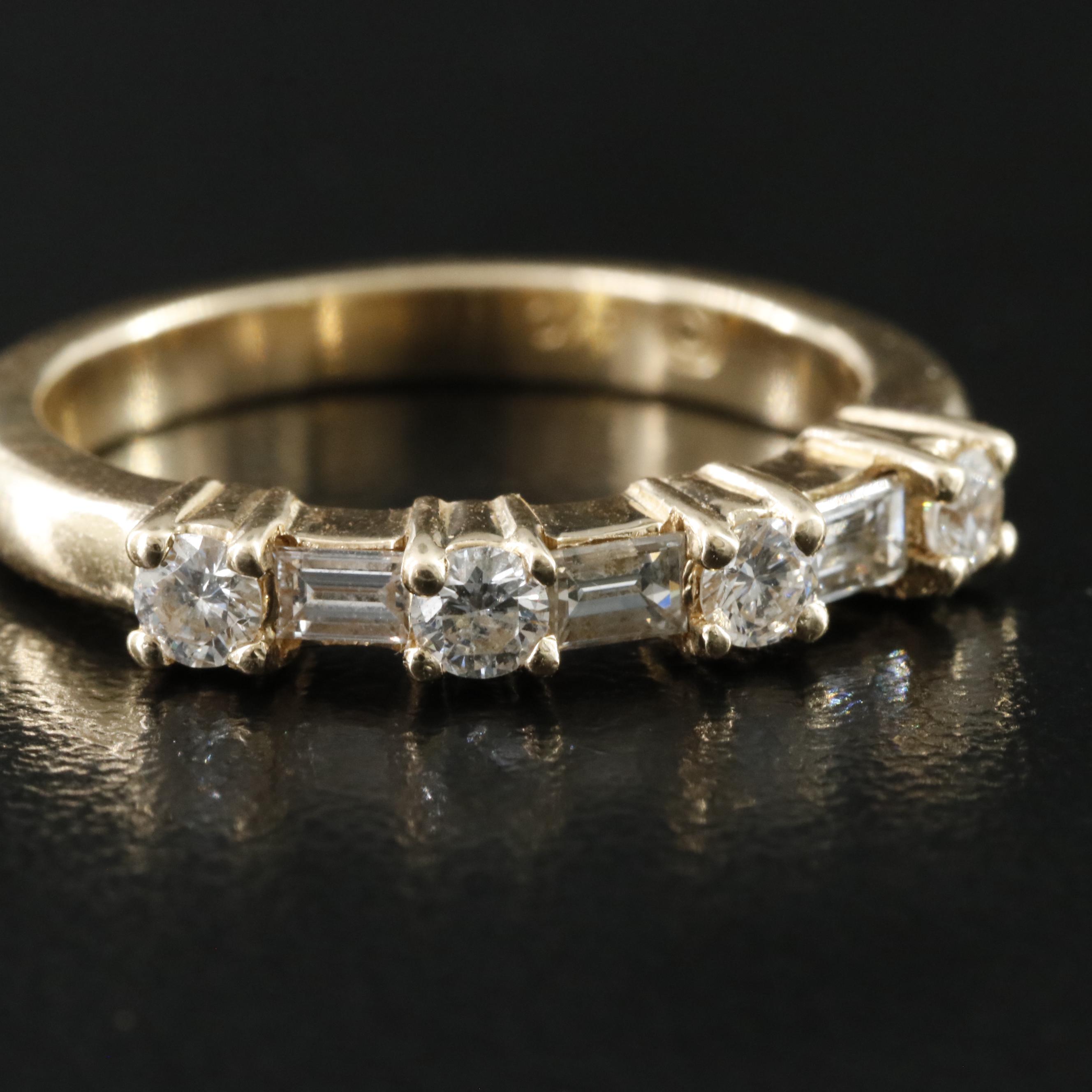 14K 0.46 CTW Diamond Ring
