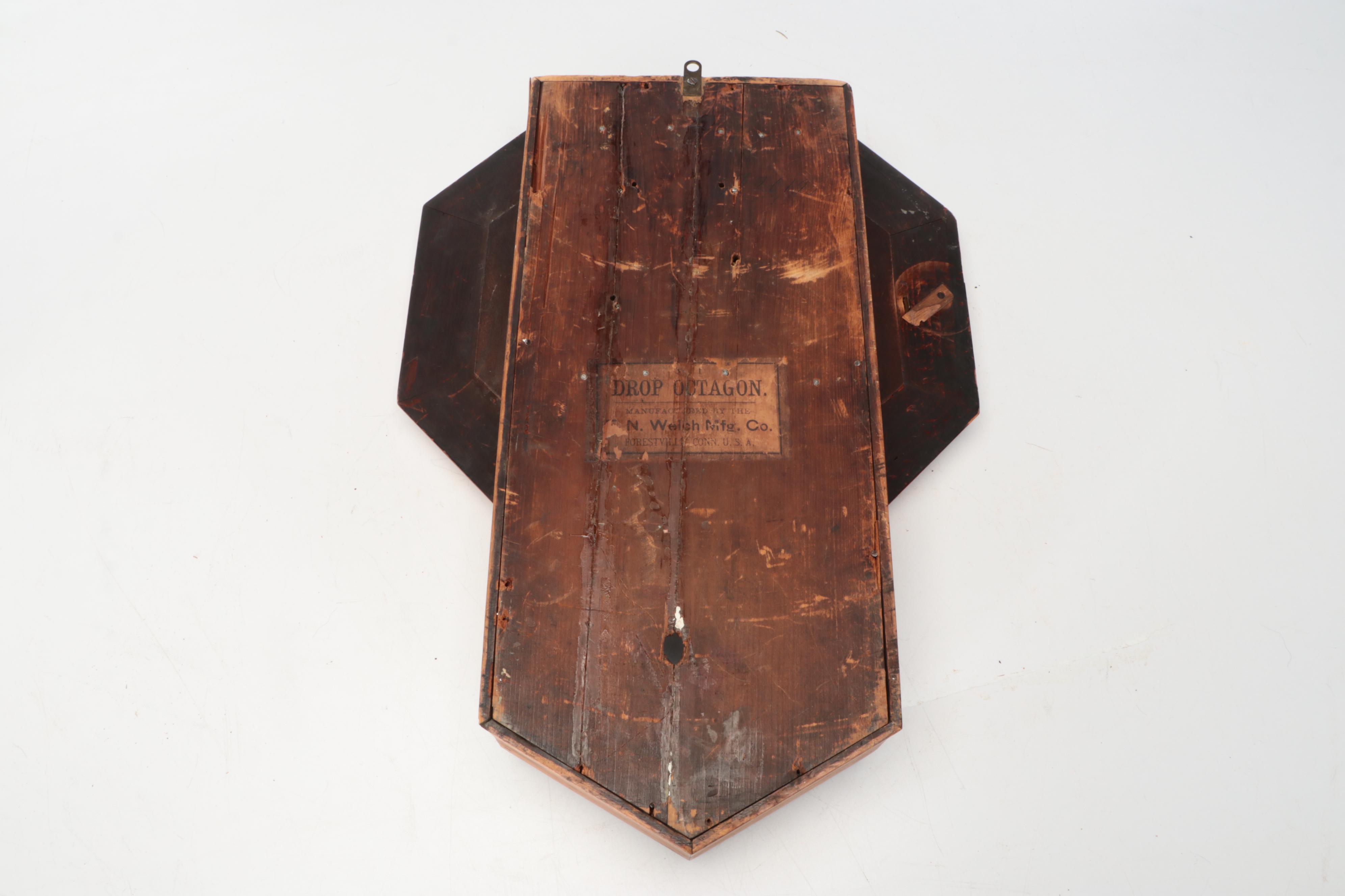 Welch Wood Schoolhouse Regulator Clock