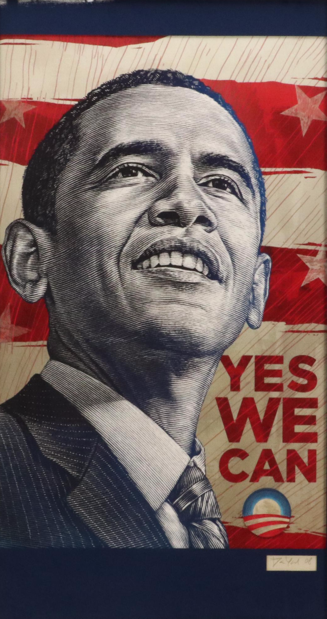 Antar Dayal Obama Campaign Giclée Poster "Yes We Can," 2008