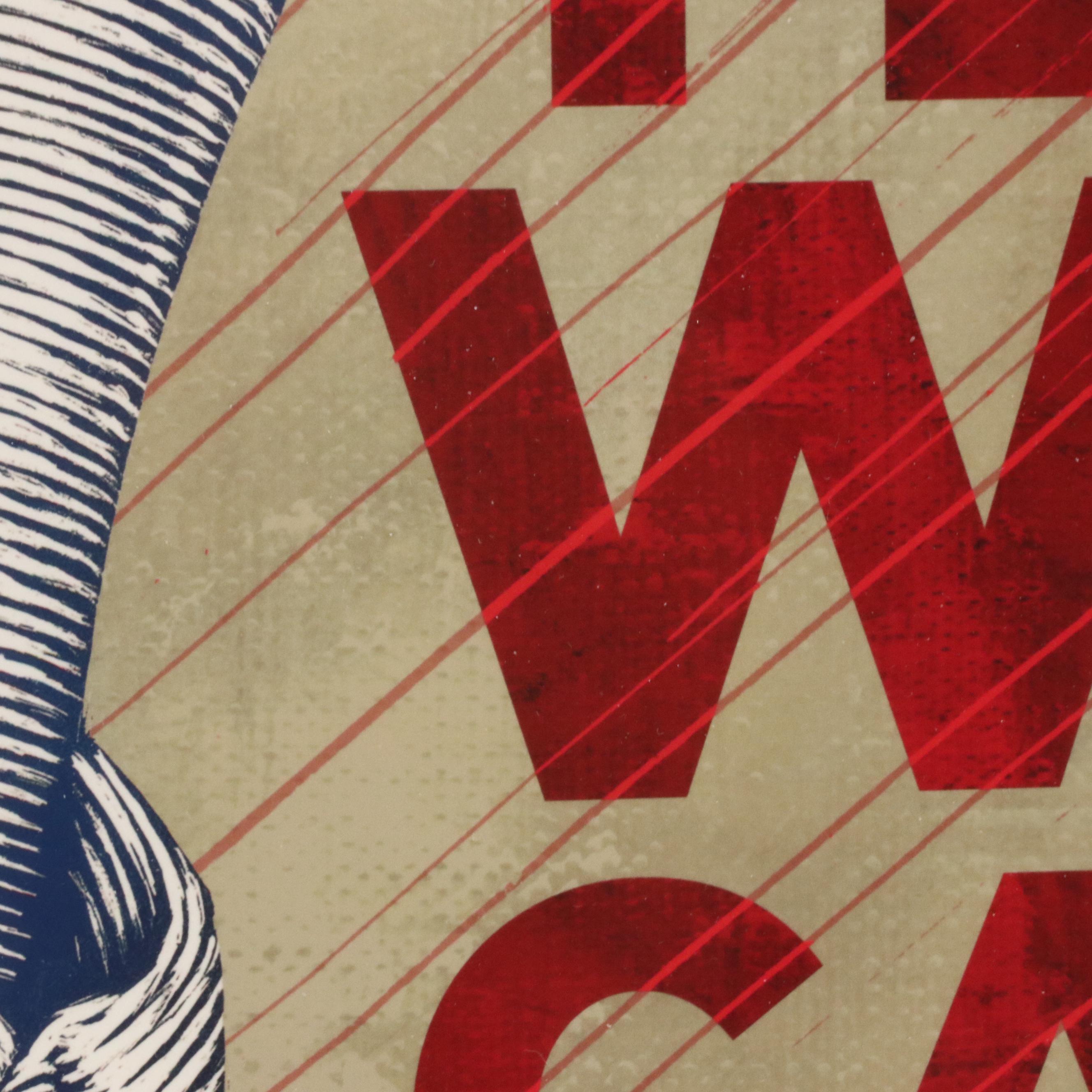 Antar Dayal Obama Campaign Giclée Poster "Yes We Can," 2008