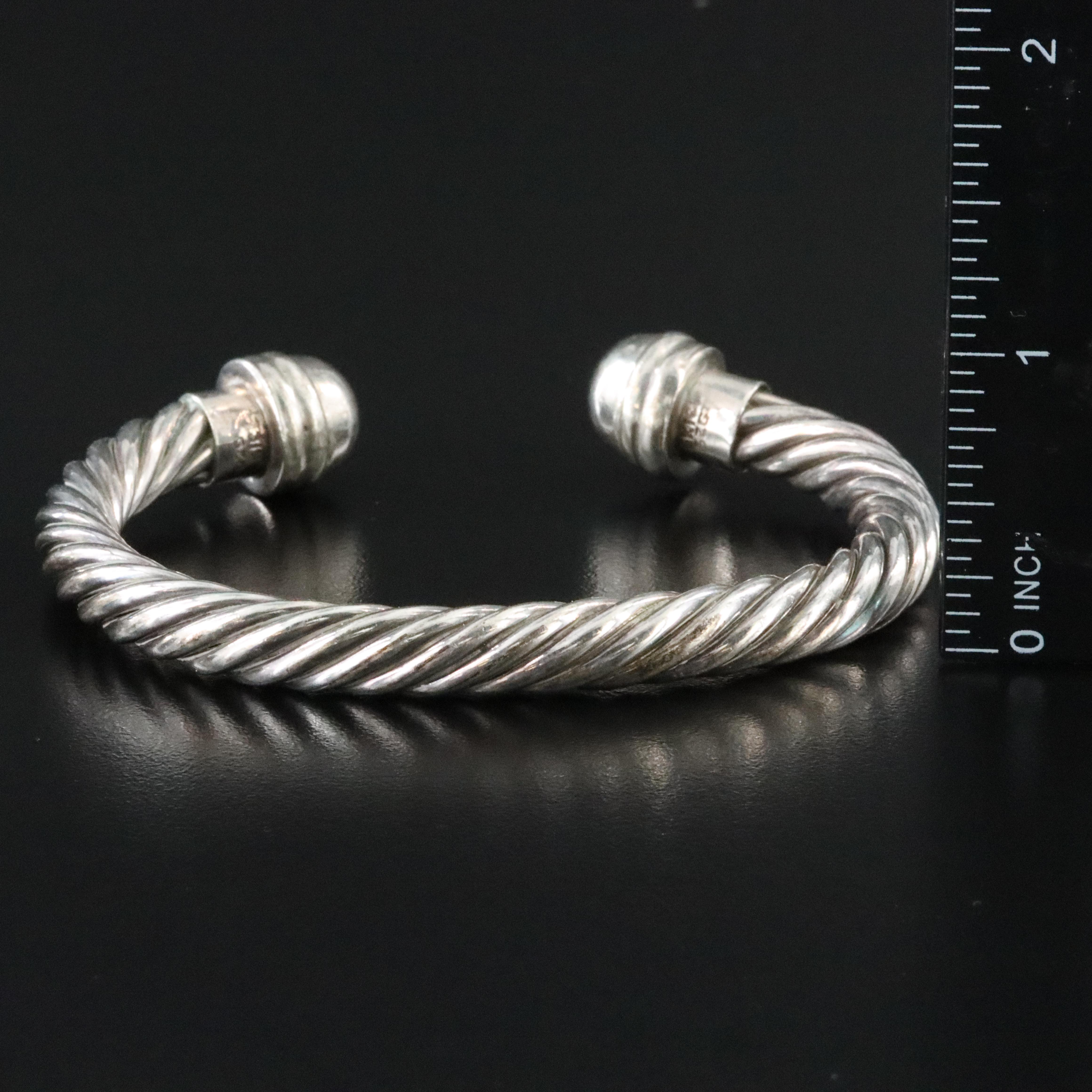 Collection of Sterling Mexican and Italian  Bracelets Featuring Sodalite