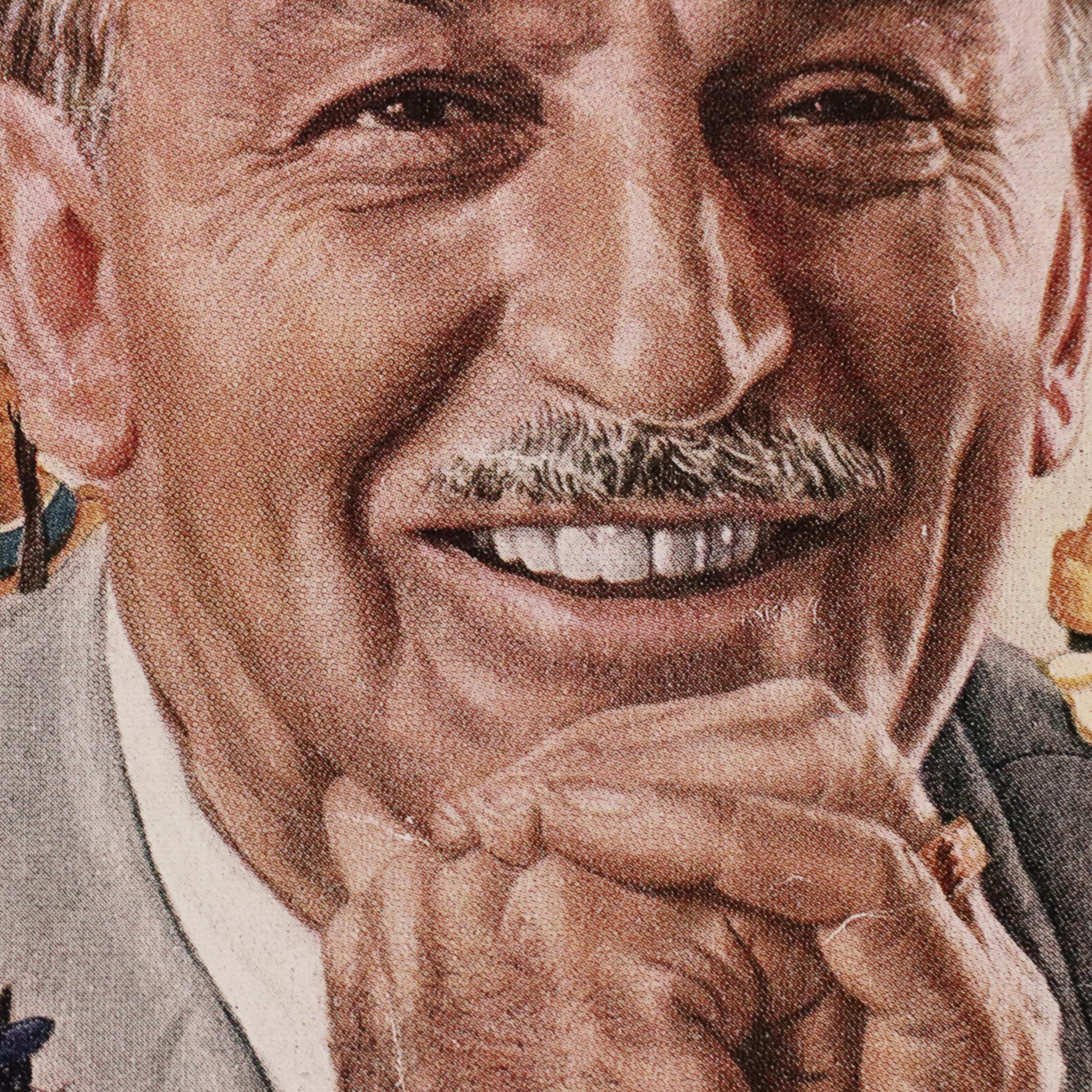 Digital Reproduction Print of 1954 "TIME" Cover Featuring Walt Disney