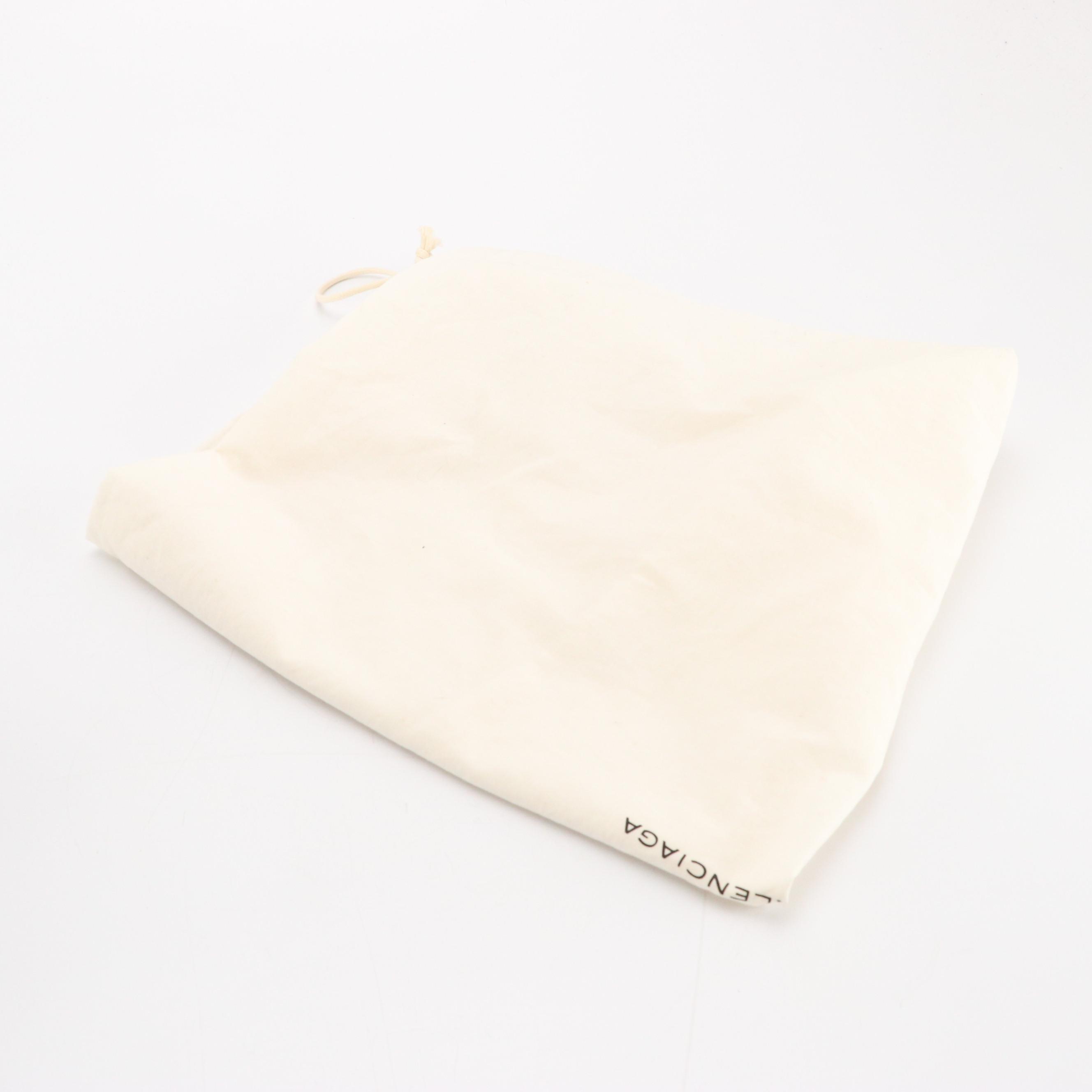 Balenciaga Panier Basket Tote in Multicolor Woven Raffia and Red Leather