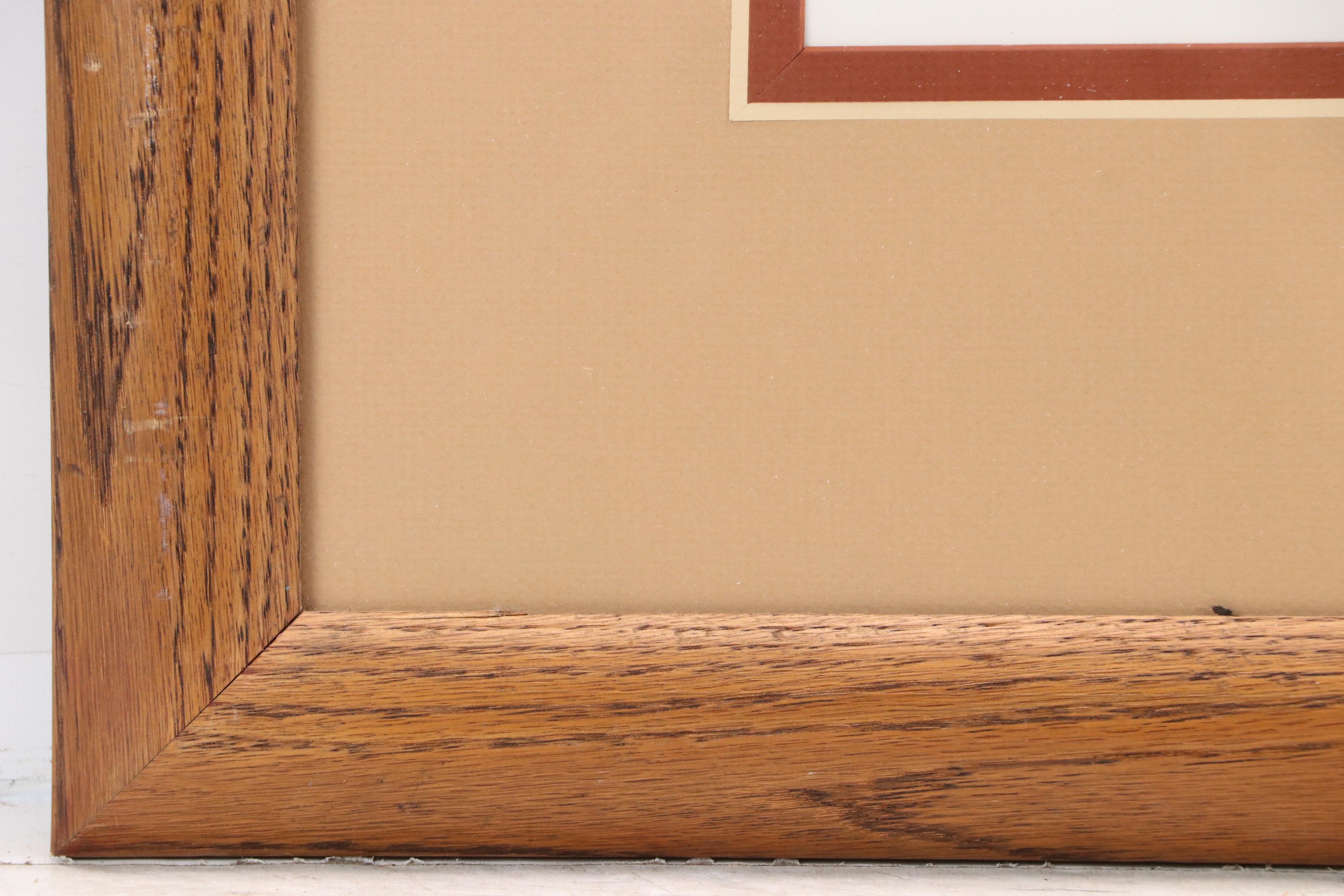 Albert J. Dreher Offset Lithograph "Taos Pueblo"