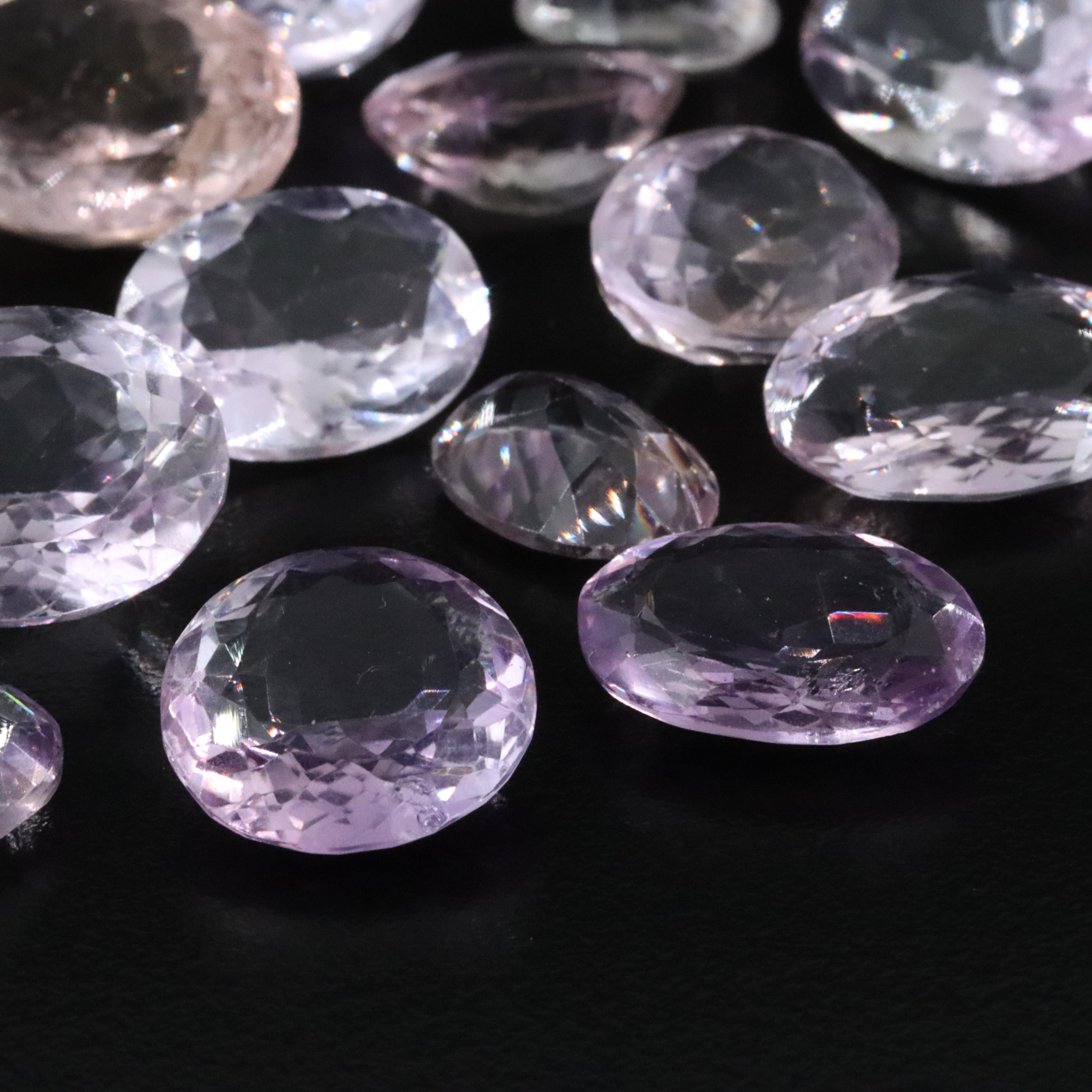 Loose 138.19 CTW Amethyst and Ametrine Lot