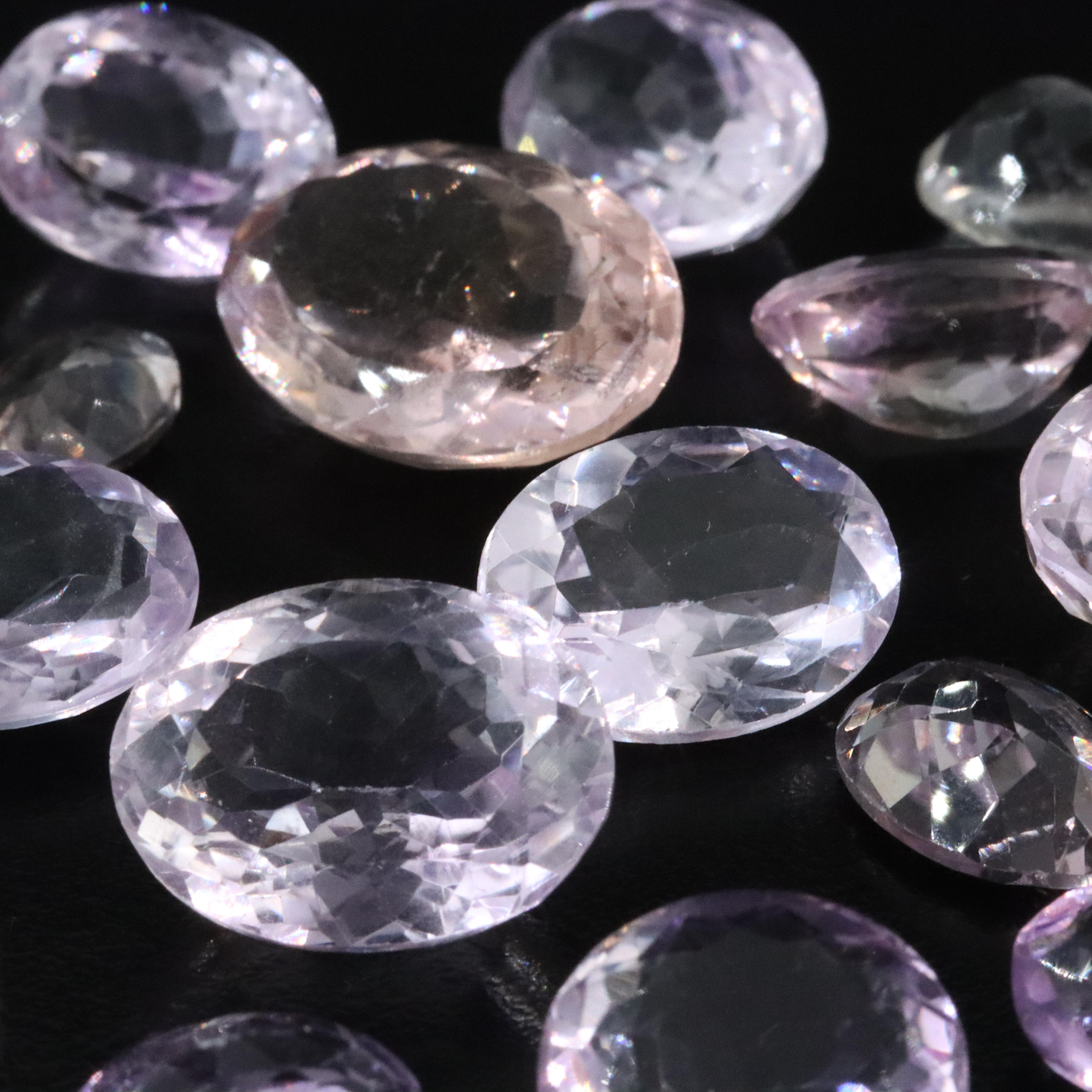 Loose 138.19 CTW Amethyst and Ametrine Lot