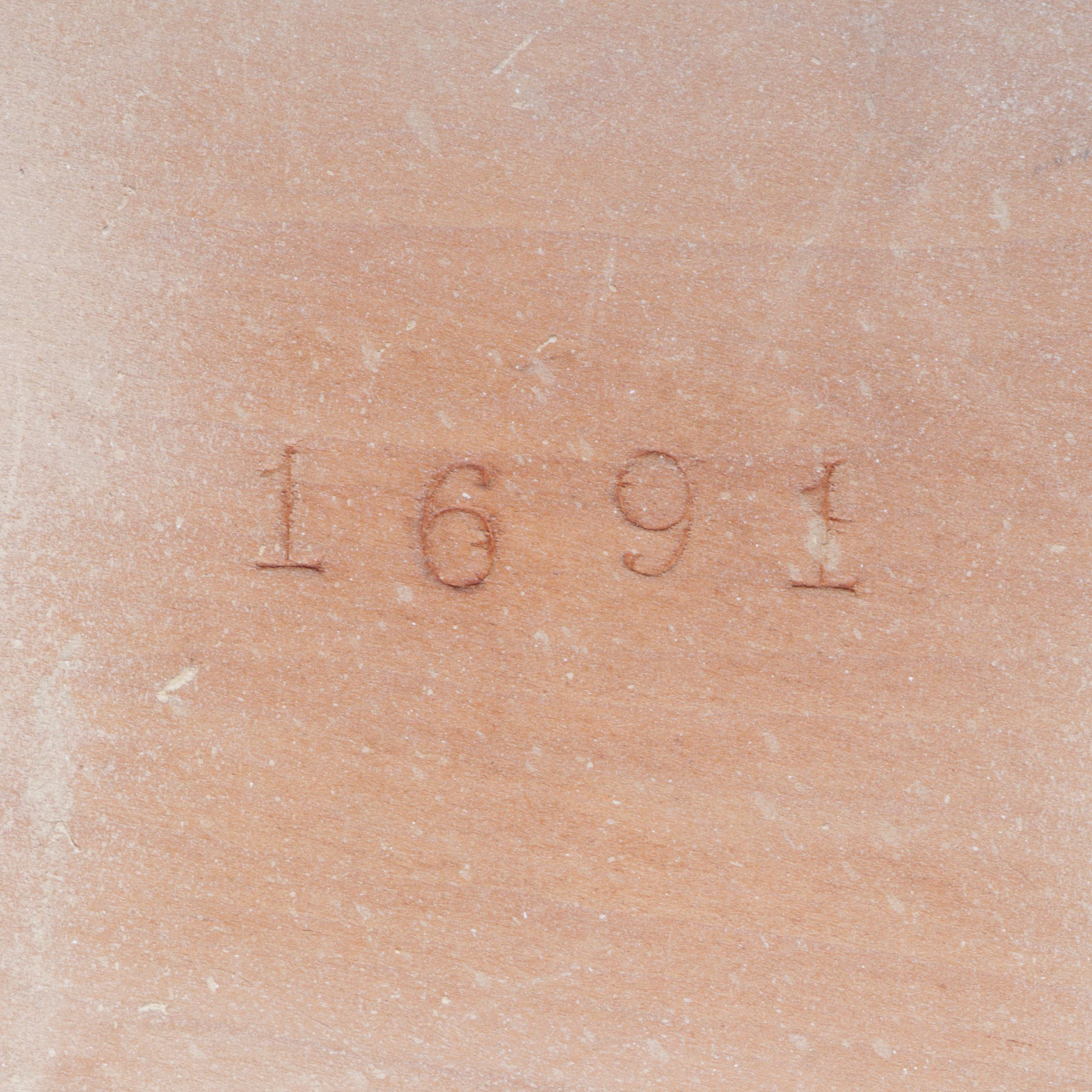 Neoclassical Style Painted Wood Stand