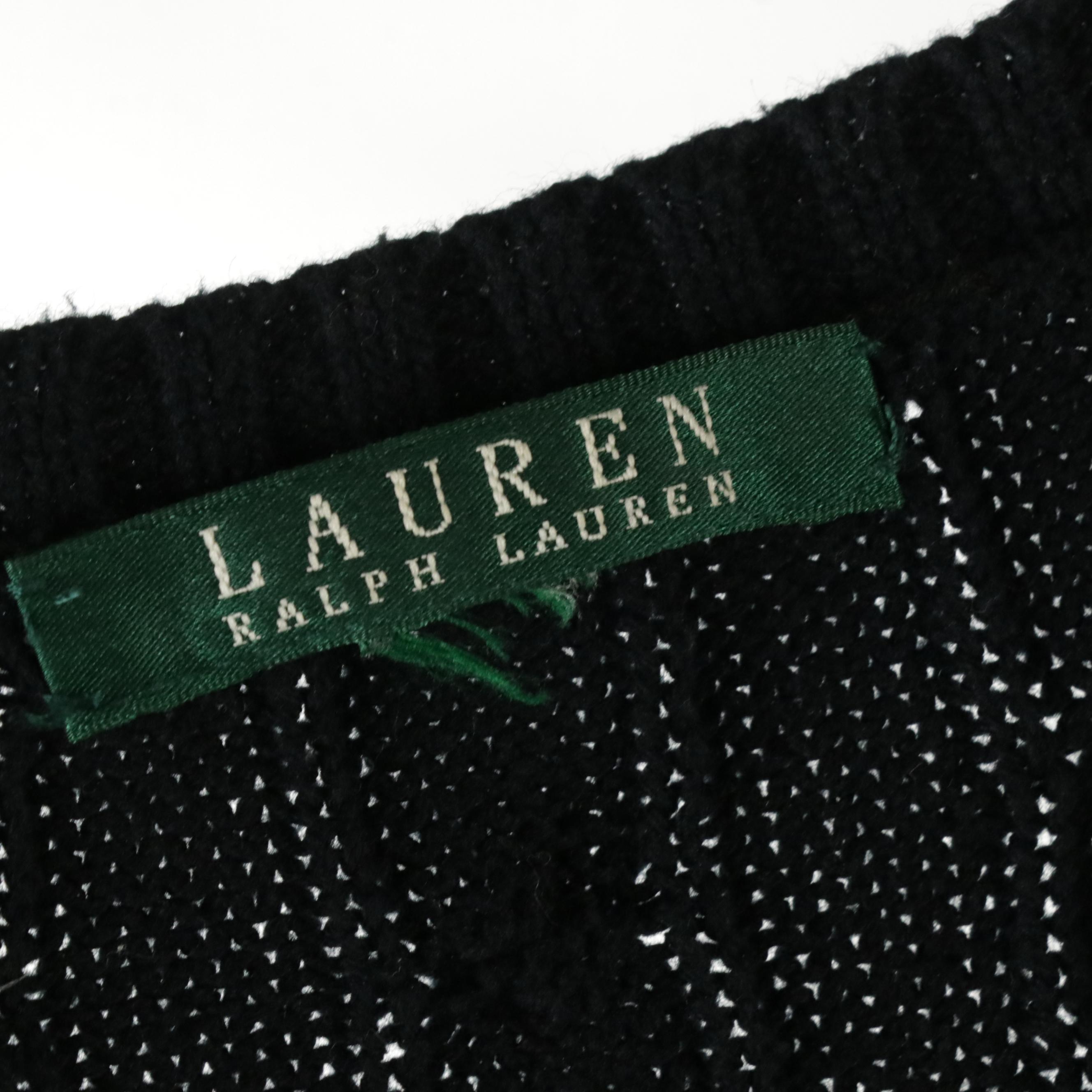 Lauren Ralph Lauren Striped Silk Blazer, Long Sleeve Blouses, Skirt and Sweater