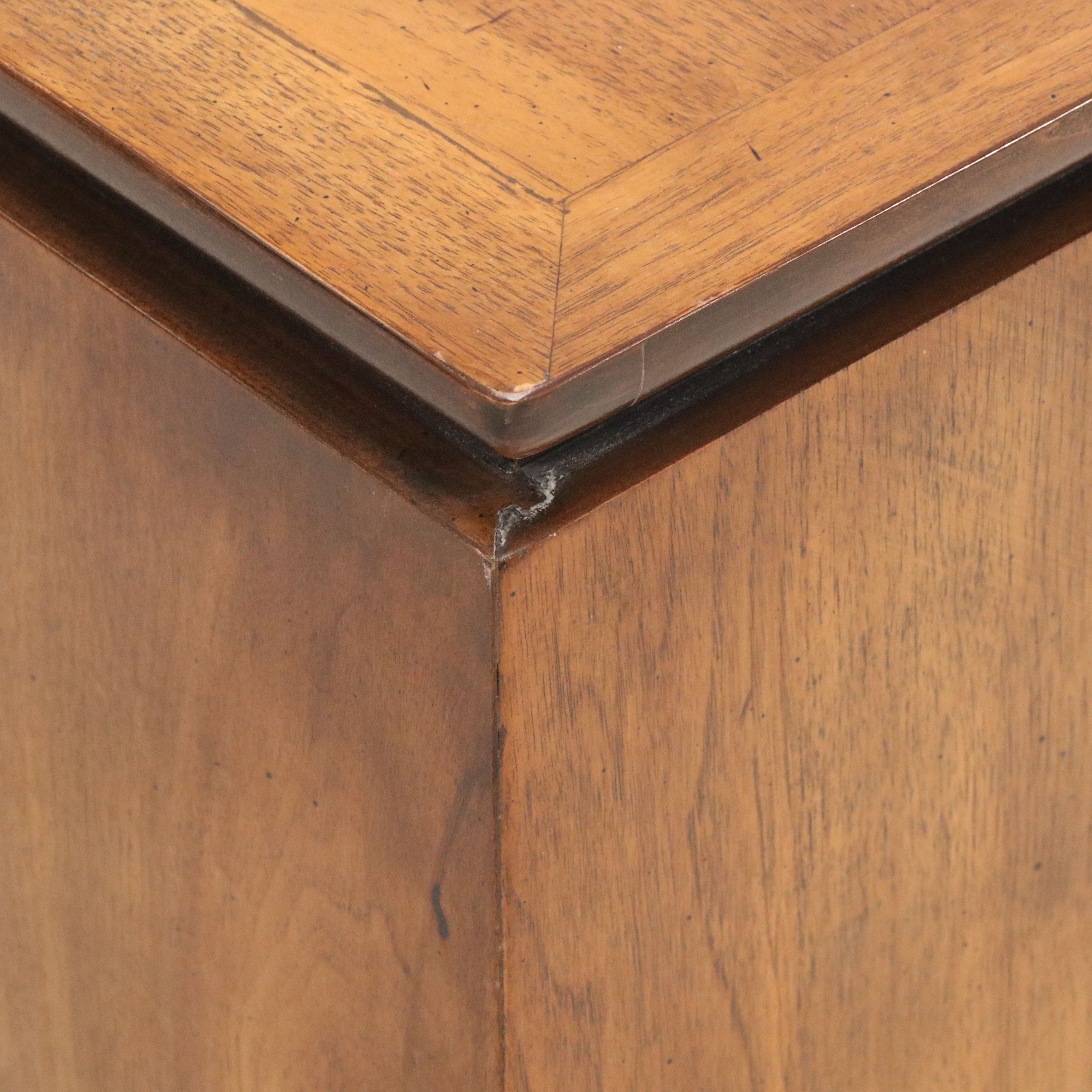 Lane Chinese Style Walnut Nightstand