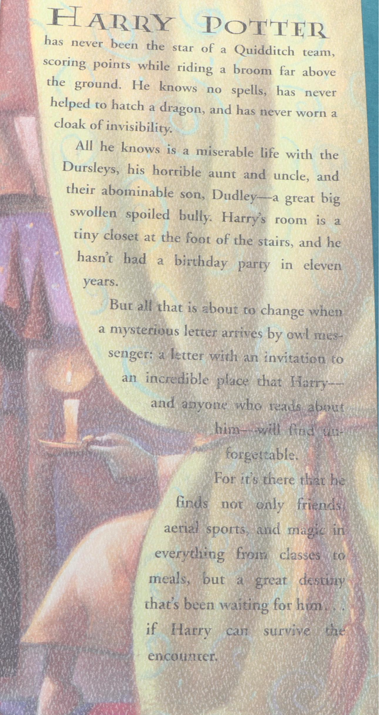 First American Edition "Harry Potter" Partial Series by J. K. Rowling