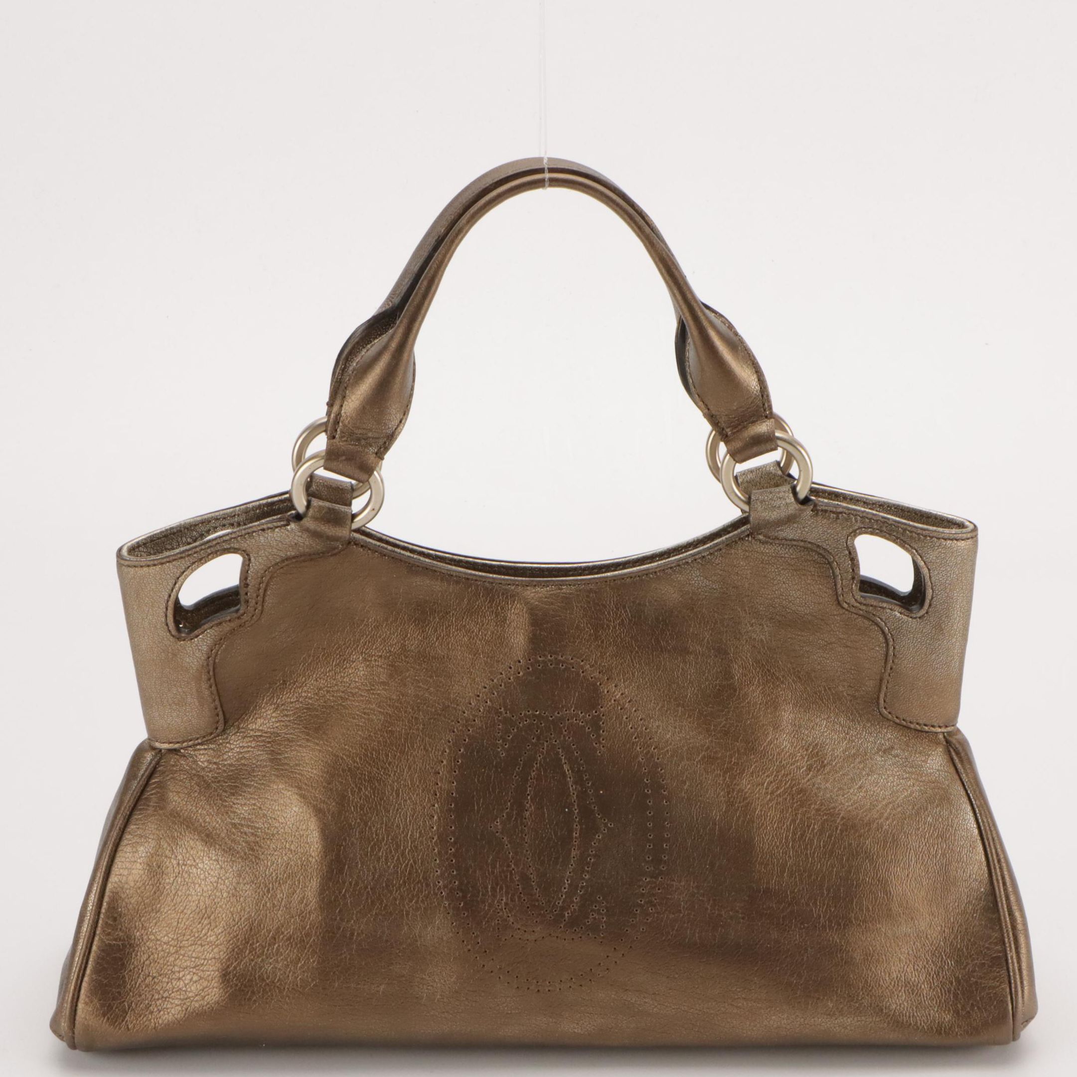 Cartier Metallic Leather Marcello de Cartier Tote