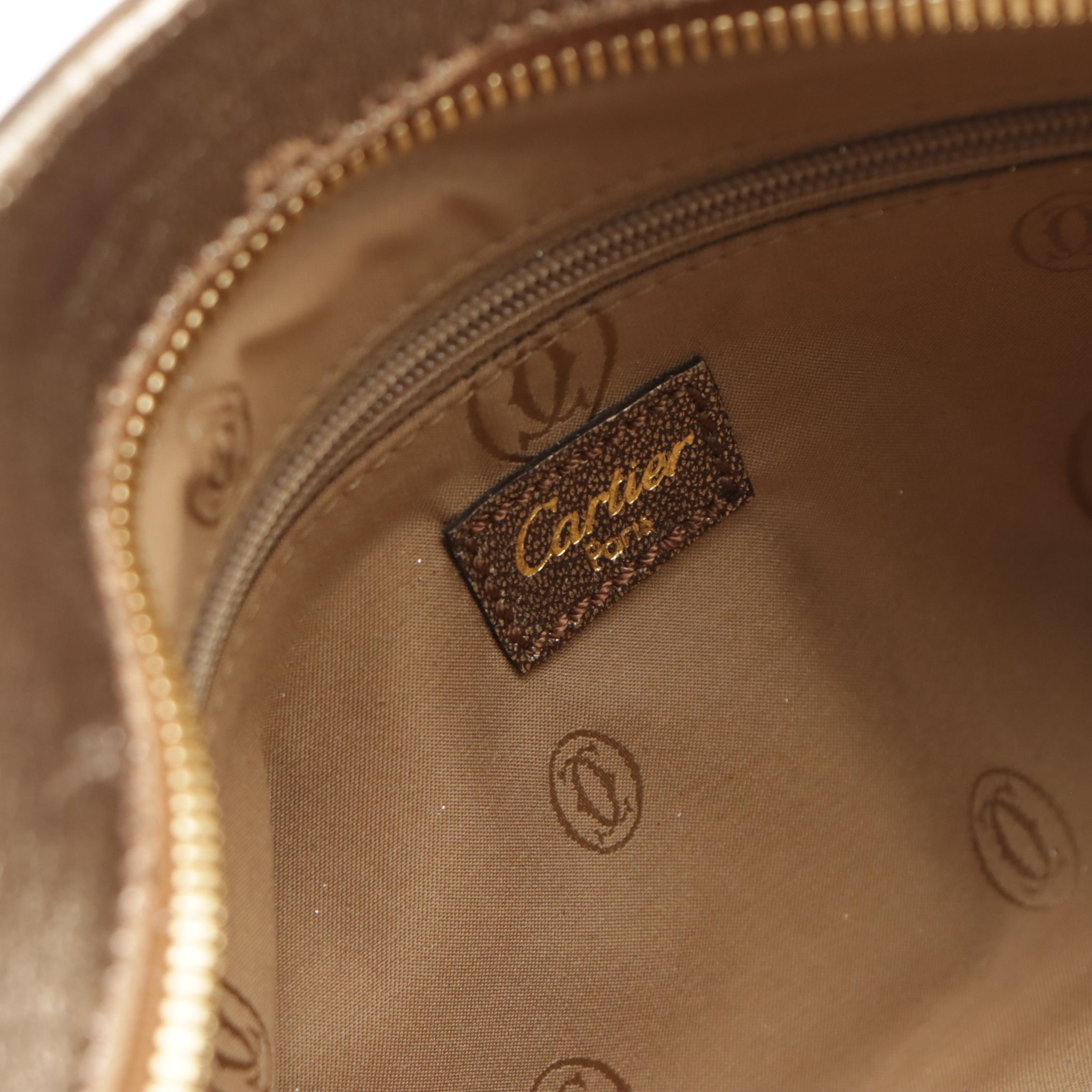 Cartier Metallic Leather Marcello de Cartier Tote