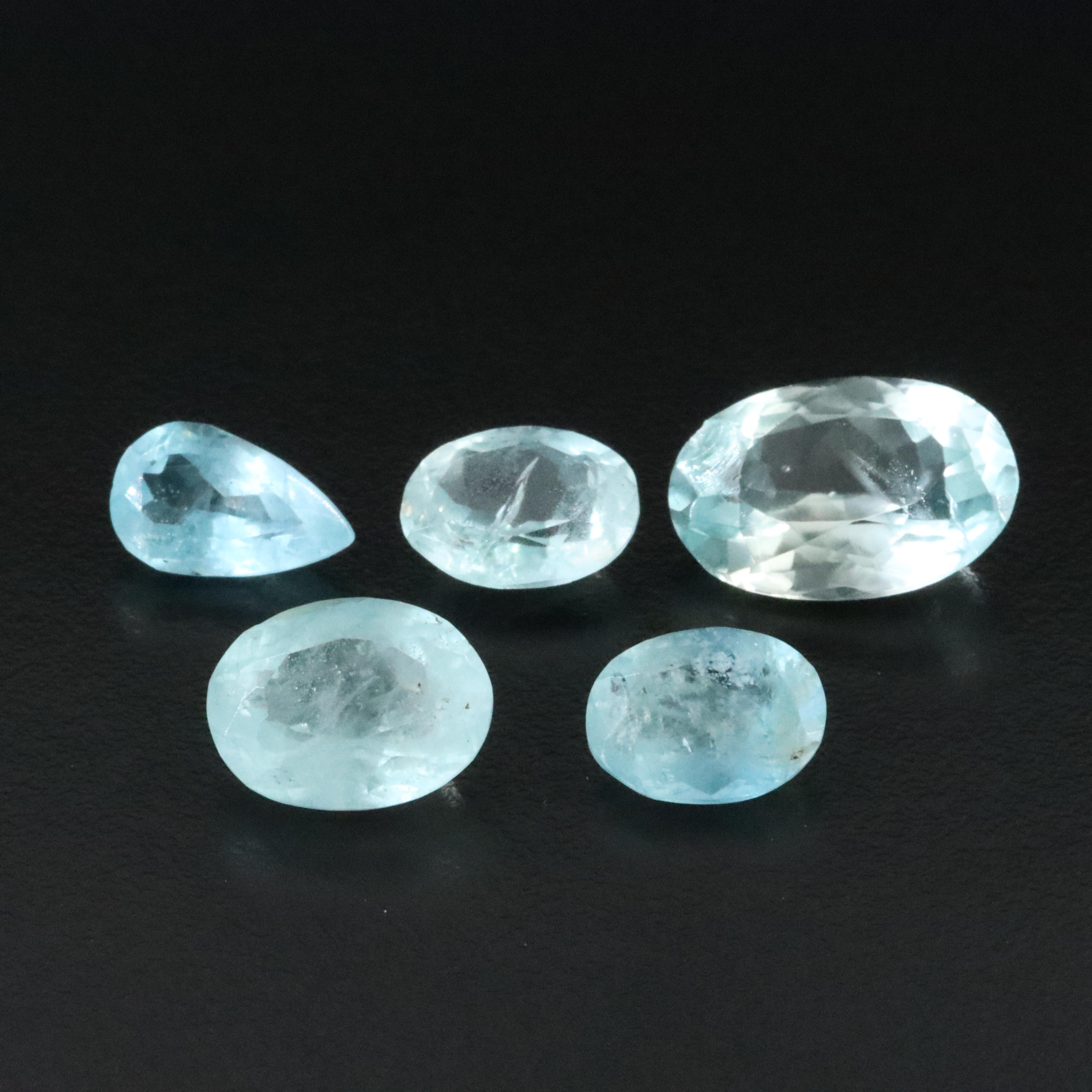 Loose 34.60 CTW Topaz and Aquamarine