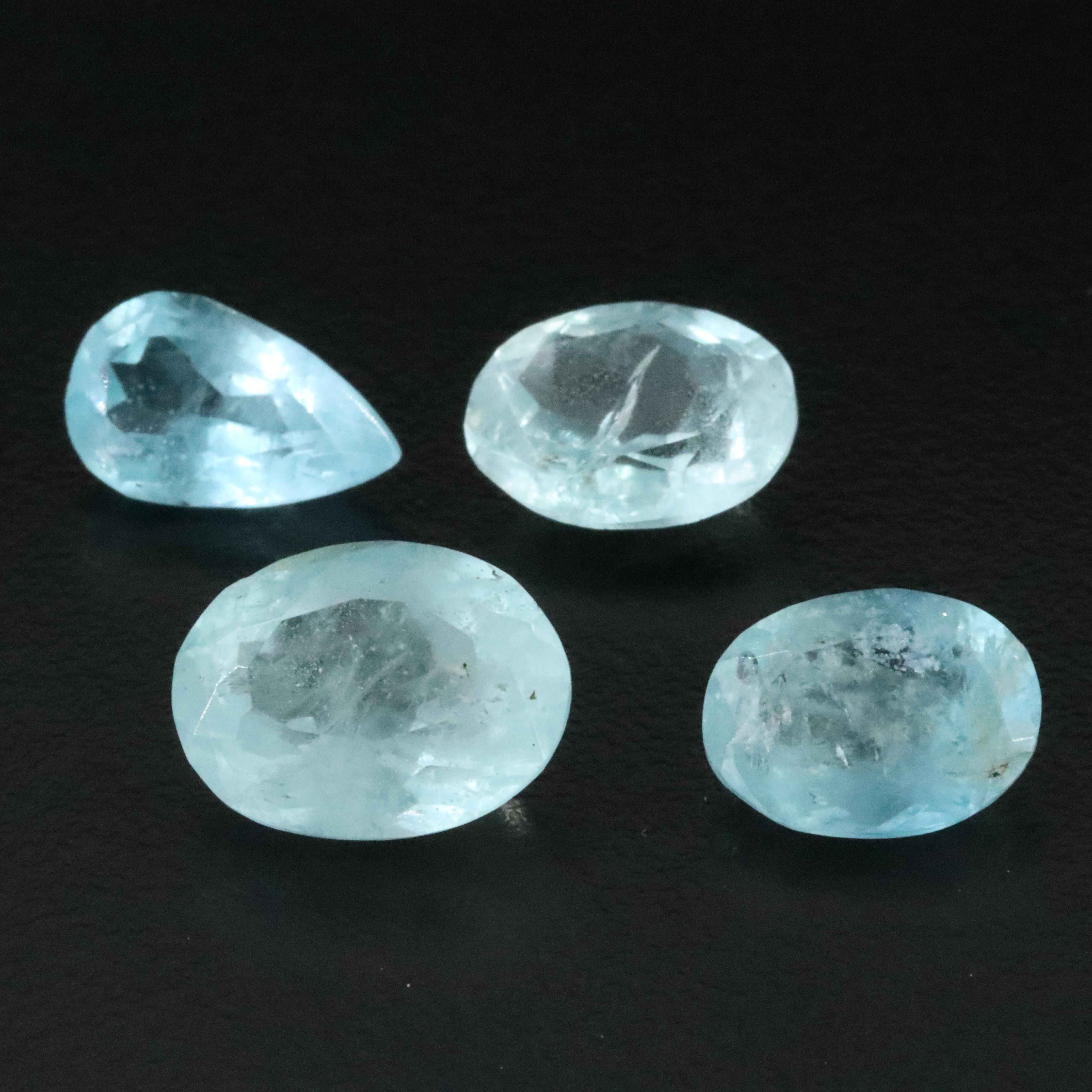 Loose 34.60 CTW Topaz and Aquamarine