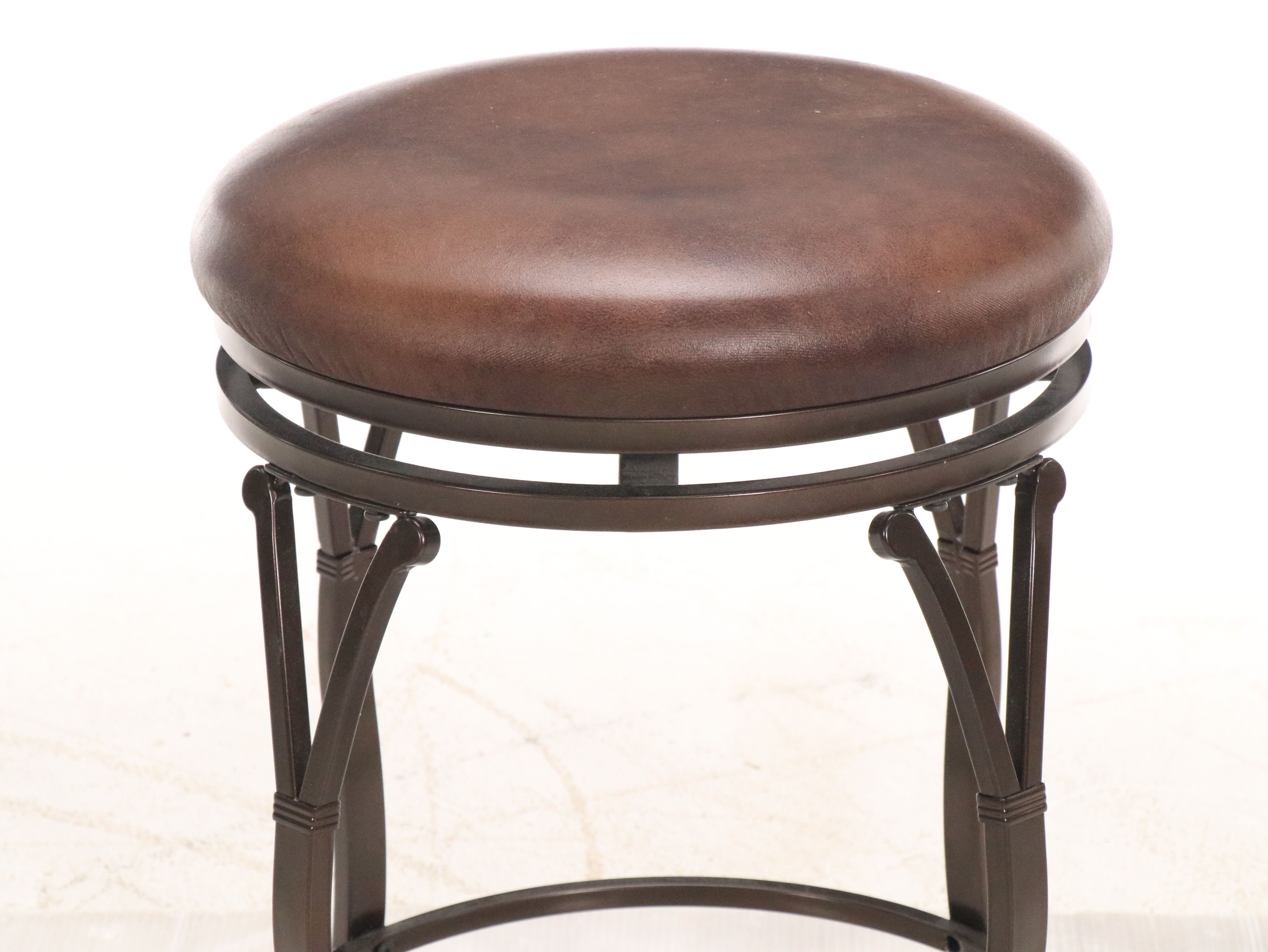 Set of Three Hillsdale Furniture Faux Barstools