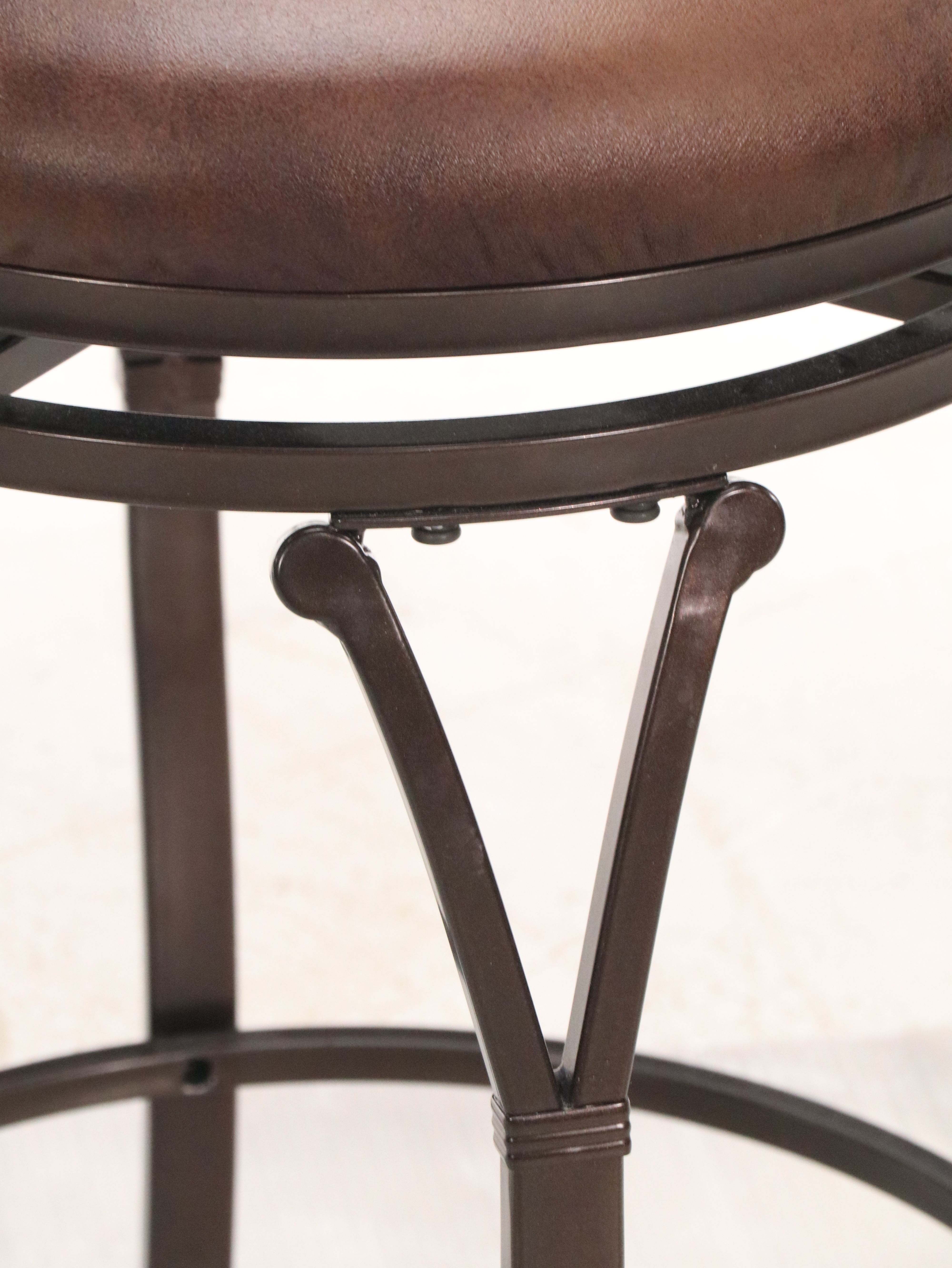 Set of Three Hillsdale Furniture Faux Barstools