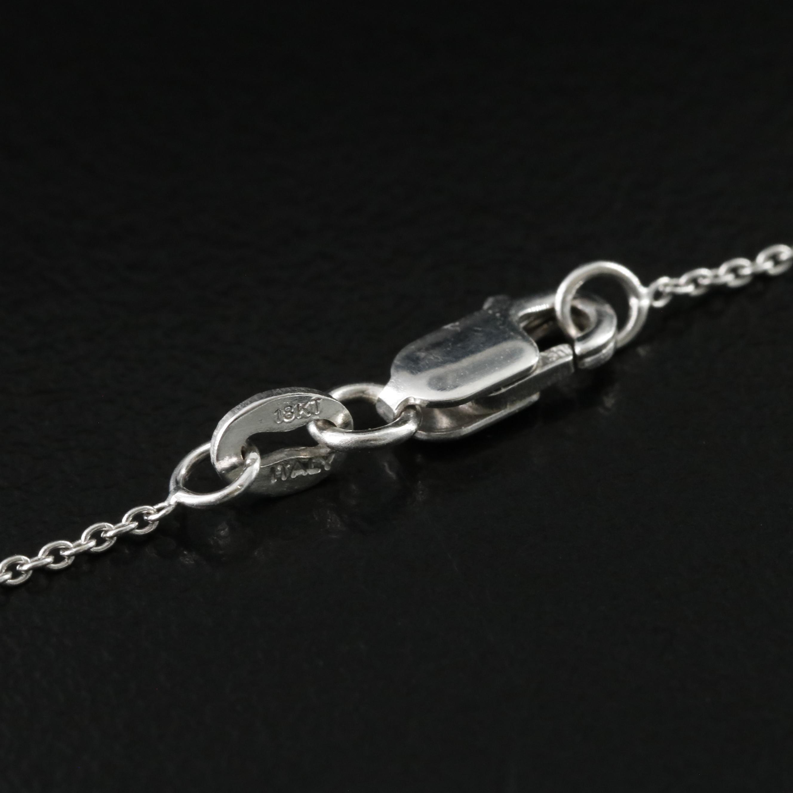 Roberto Coin 18K 0.38 CTW Diamond Mask Necklace