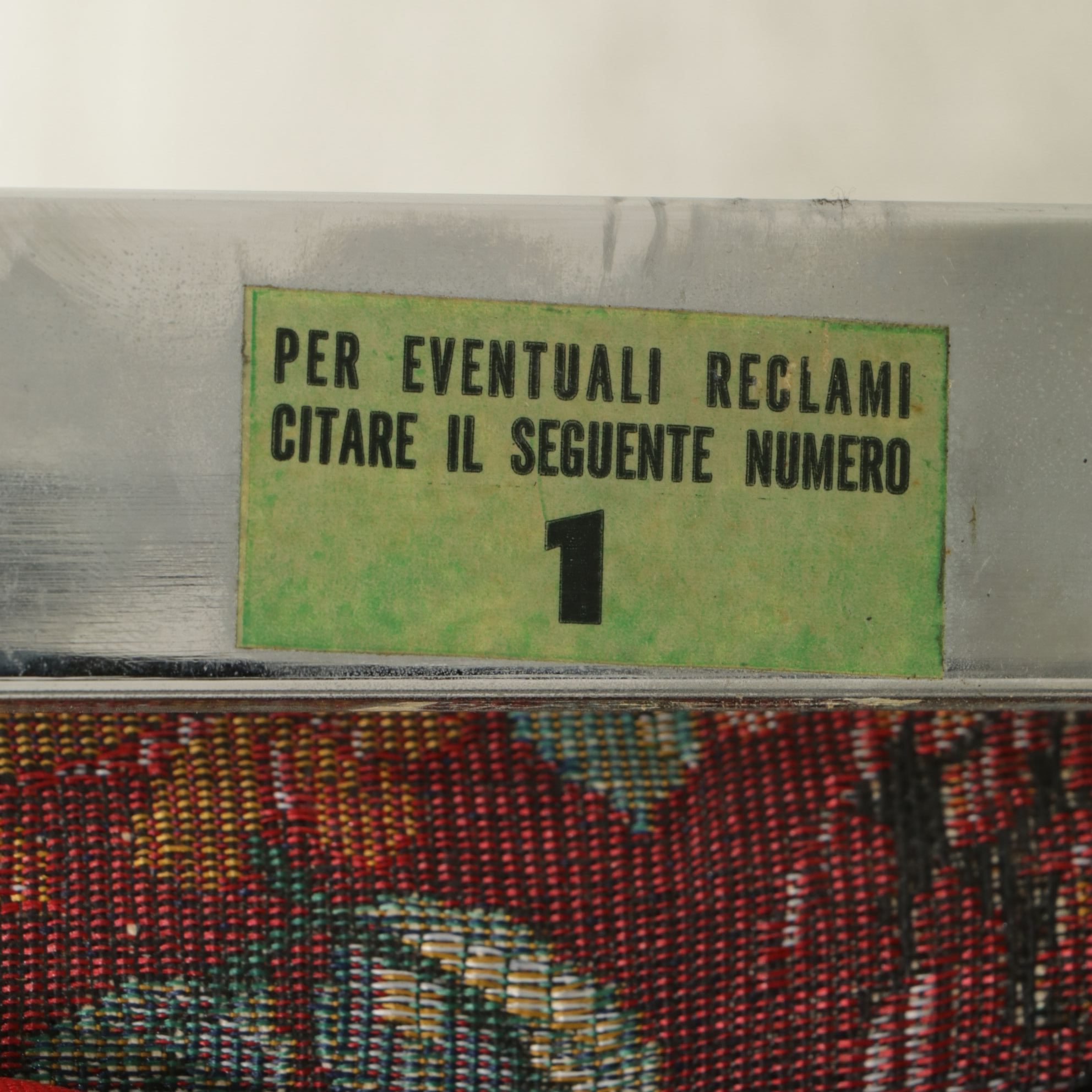 Renato Zevi for Selig "Ellipse" Rocker and Footstool, Late 20th Century